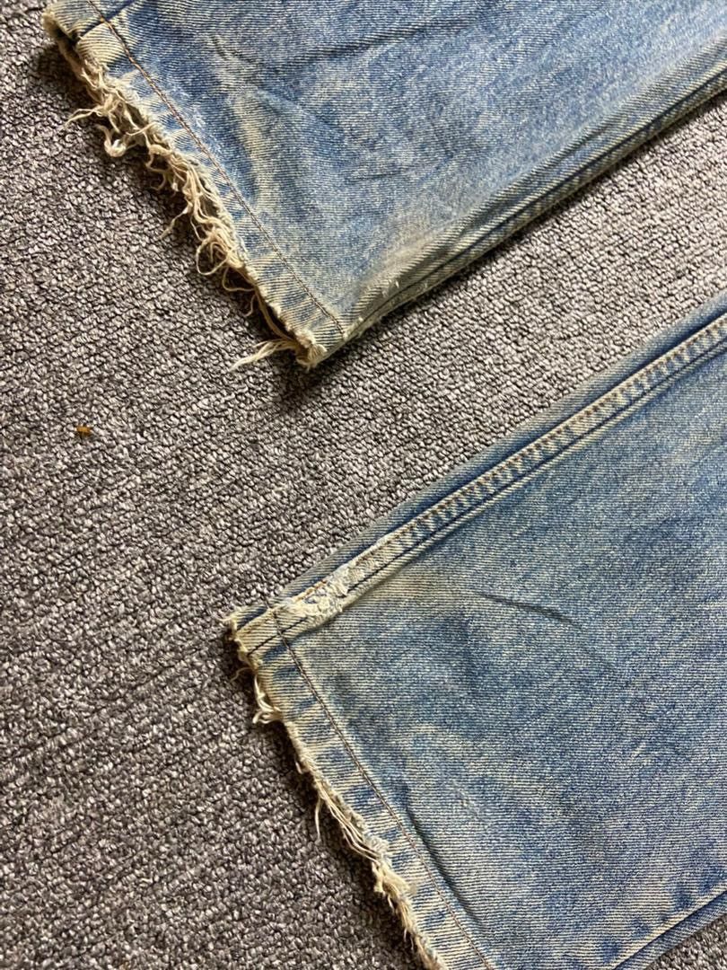 Levi's Levis Strauss Co. Distressed Jeans (184) Size US 30 / EU 46 - 7 Thumbnail