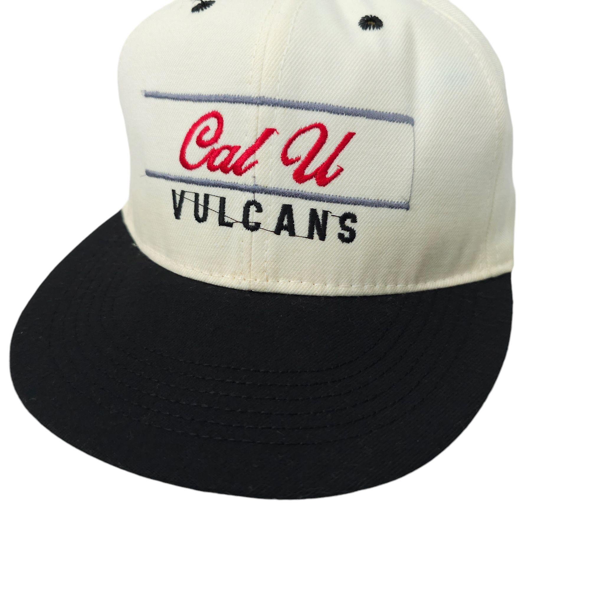 Other Cal U Pennsylvania Vulcans Fitted 6 7/8 Cap Vintage 90s Hat Size ONE SIZE - 8 Thumbnail