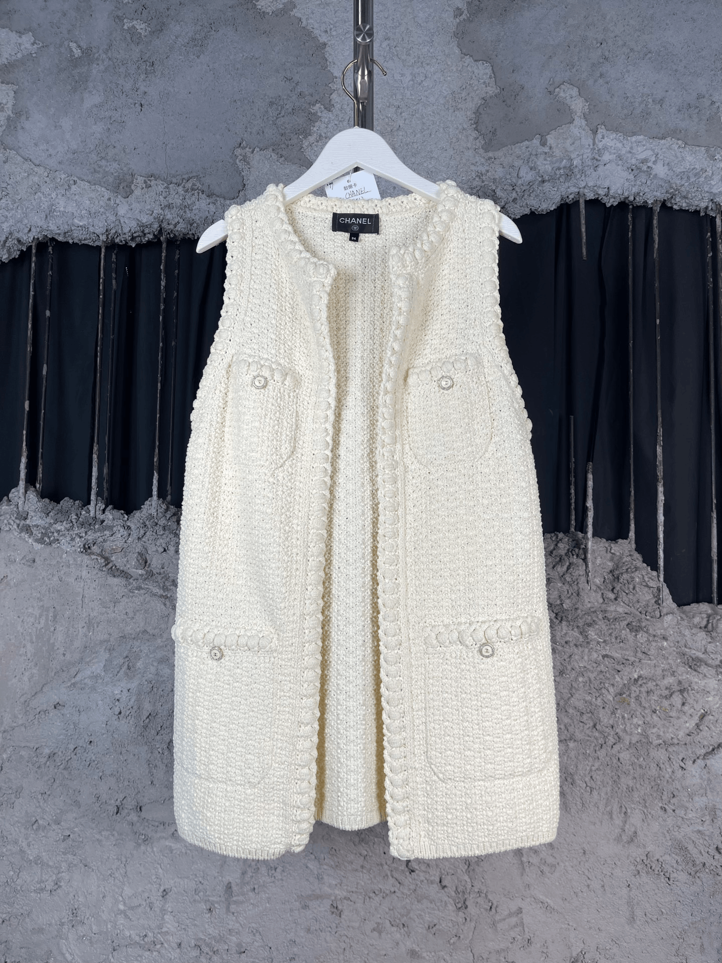 Chanel Chanel Knit Tank Top S Women Size S / US 4 / IT 40 - 1 Thumbnail