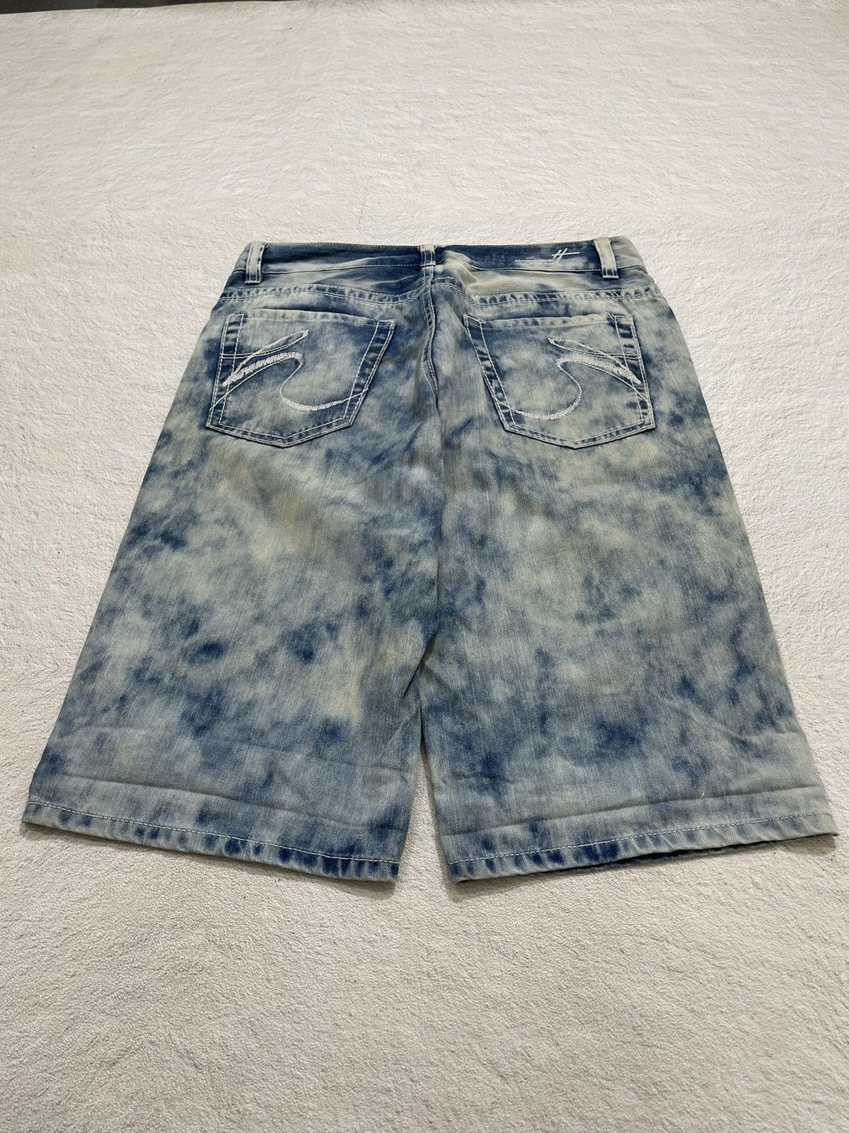 Hysteric Glamour 2000s Hangten Acid Jorts Denim Y2K Japan Style Size US 33 - 4 Thumbnail
