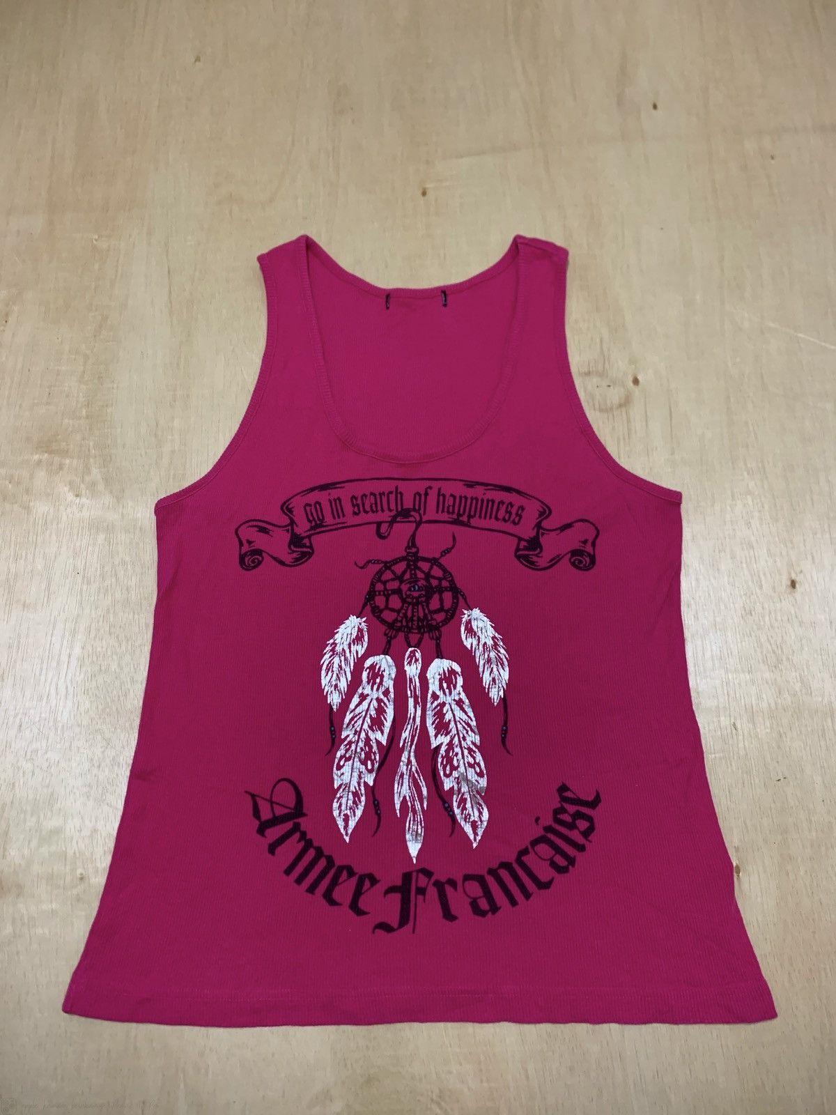 Hysteric Glamour × If Six Was Nine × Japanese Brand Y2k go in search of happiness Tank top punk style Size ONE SIZE - 1 Thumbnail