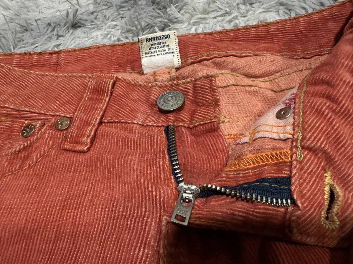 True Religion 🔥Sick Y2K True Religion Corduroy Flared Denim Size US 28 / EU 44 - 10 Thumbnail