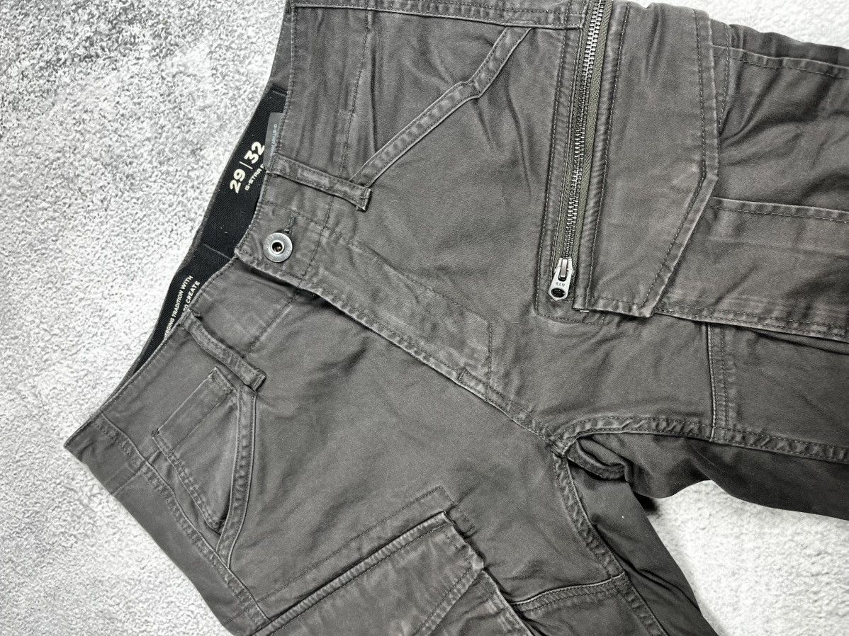 G-Star G-Star Raw Rovic Zip 3D Regular Tapered Cargo Pants Size US 29 - 6 Thumbnail