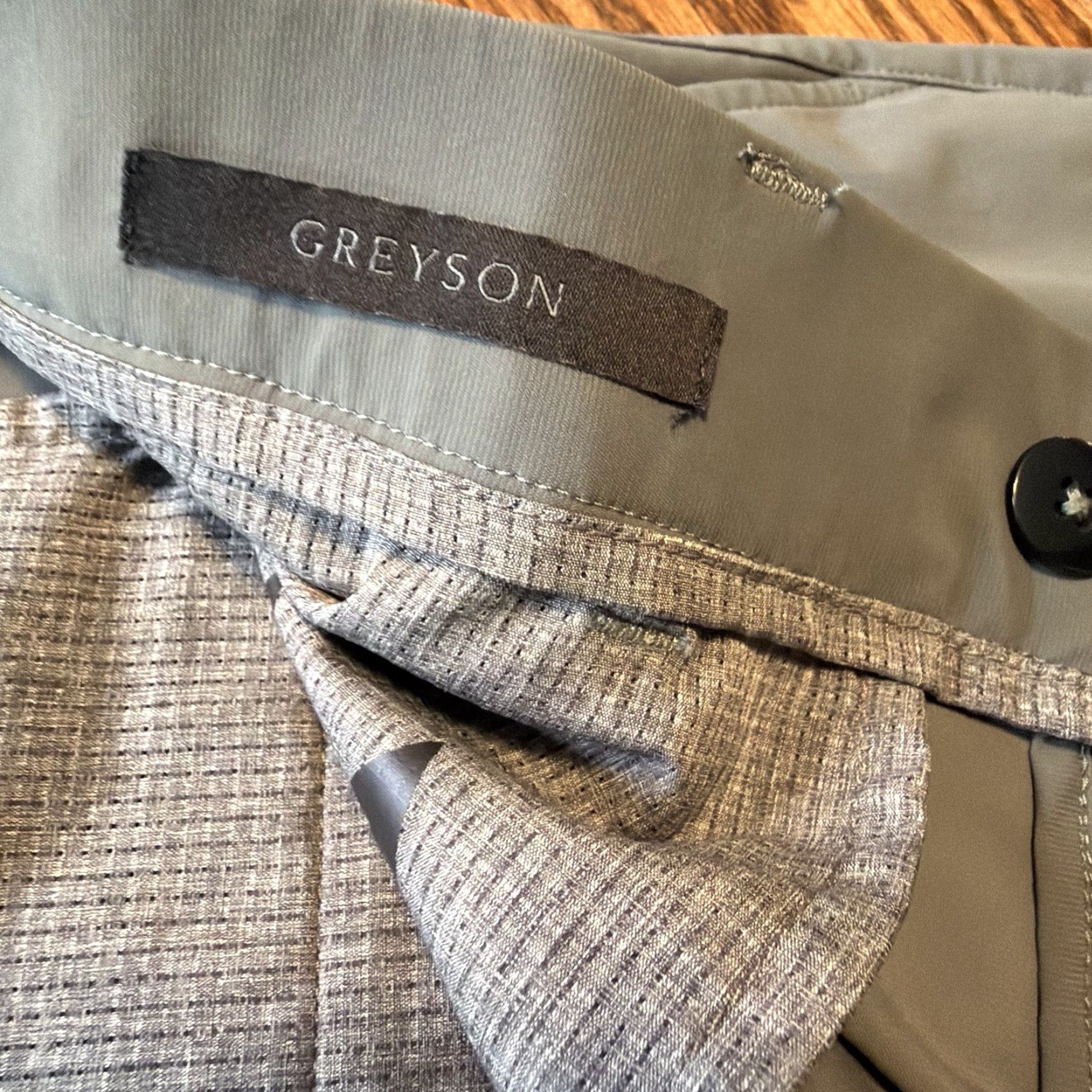 Vintage Greyson Sequoia Shorts Mens 36 Blue 10”Golf Stretch Performance Shorts Regular Men Blue Sequoia 10” Golf Stretch Size US 36 / EU 52 - 3 Thumbnail