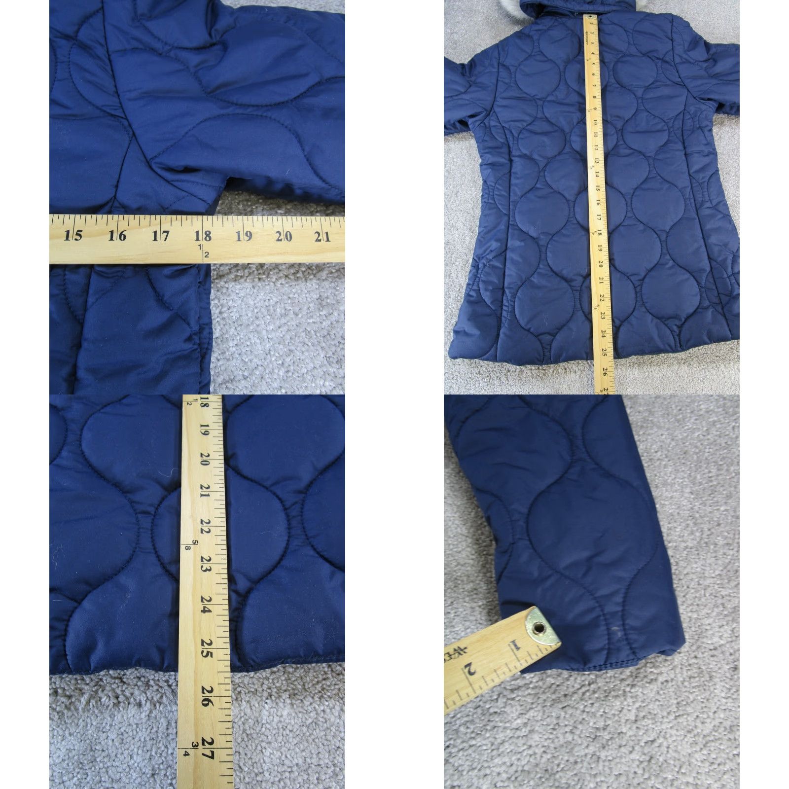 Vintage Columbia Womens Jacket Small Blue Quilted Insolulated Parka Size S / US 4 / IT 40 - 8 Thumbnail