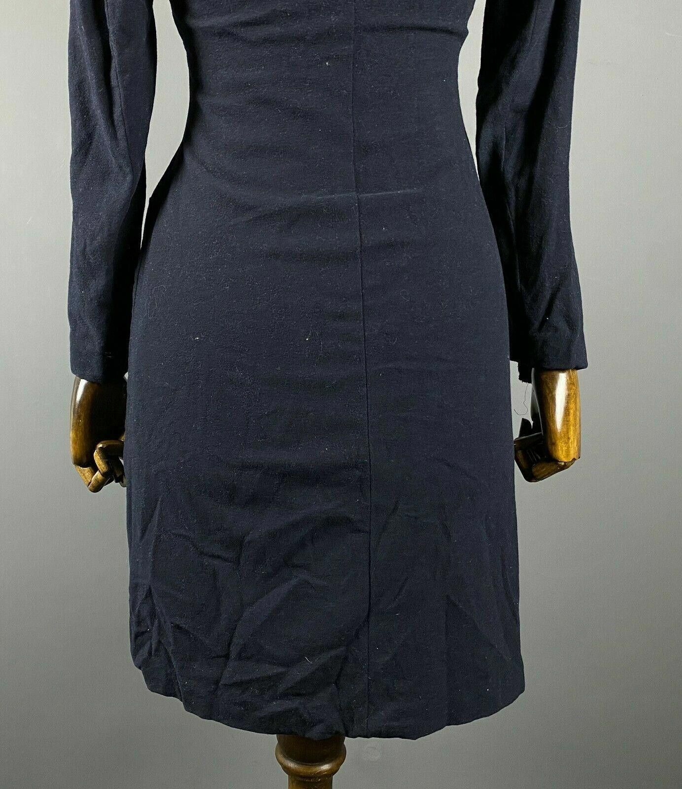 Jil Sander Ladies Jil Sander Navy Wool Zip Up Multi Pocket Coat Jacket Size M / US 6-8 / IT 42-44 - 8 Thumbnail