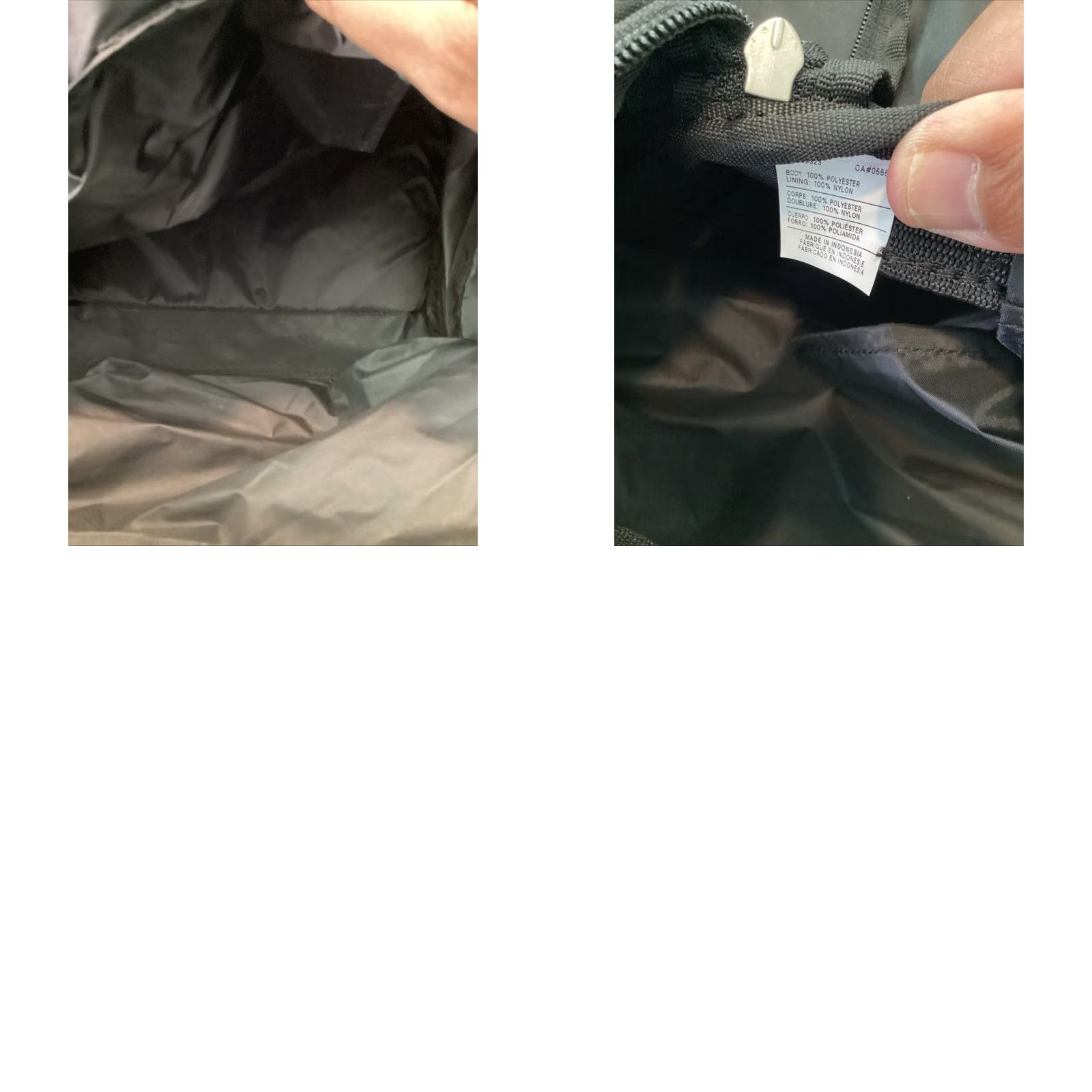 Nike Nike Large Duffle Gym Bag Men's Black Polyester Carry On Day Bag 3 Compartments Size ONE SIZE - 8 Thumbnail