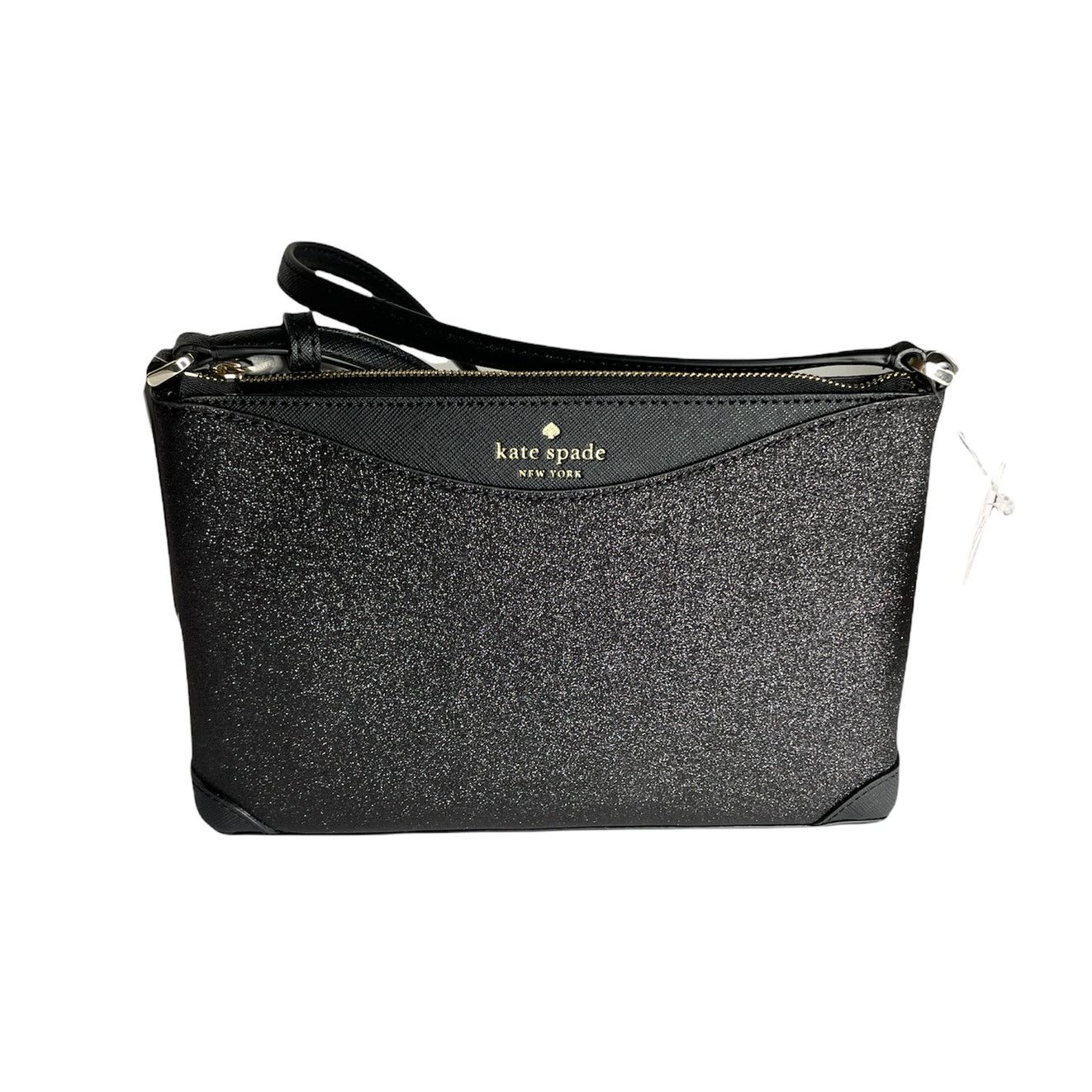 Kate cheapest Spade Black Glitter Cross Body