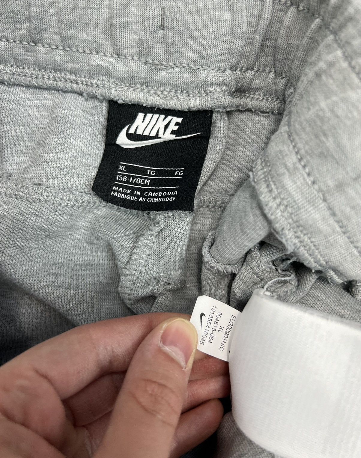 Nike Spodnie Nike Tech Fleece Szare Dresy Size US 30 / EU 46 - 5 Thumbnail