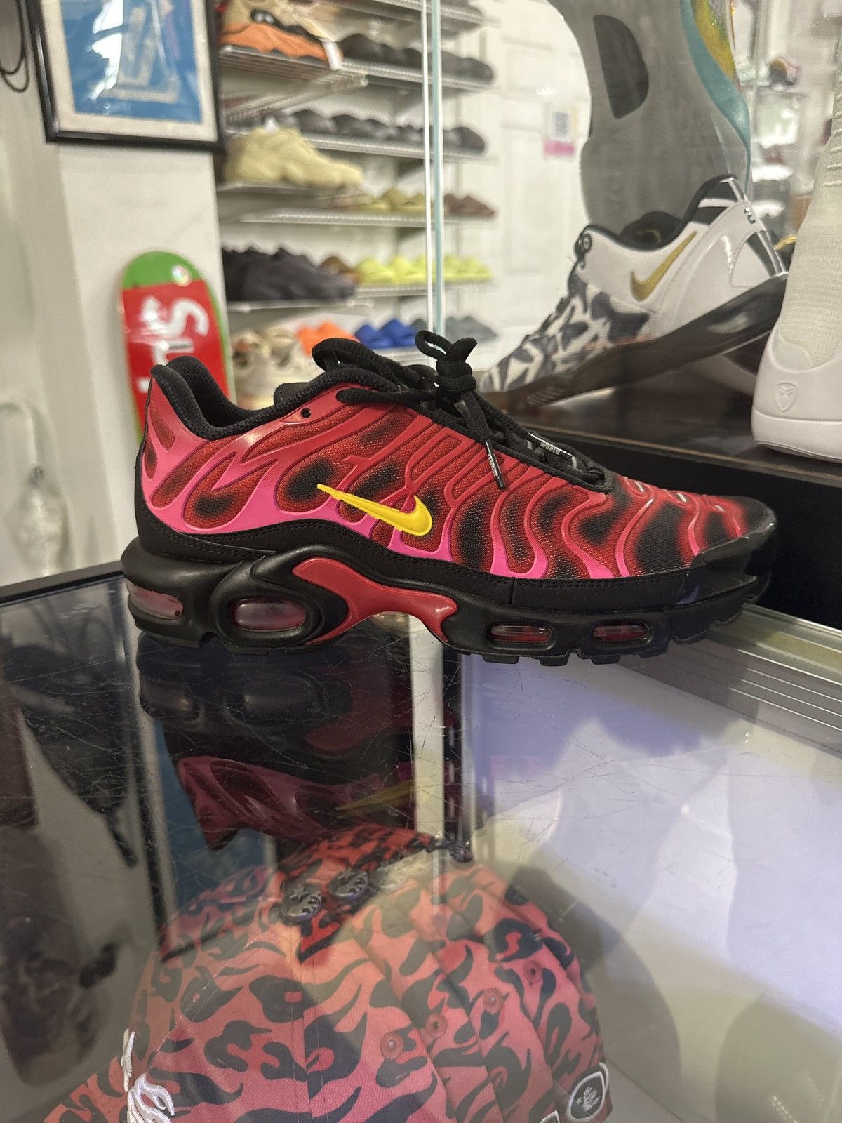 Supreme x Nike Air Max Plus Black (SS20) Size 8 Brand New 