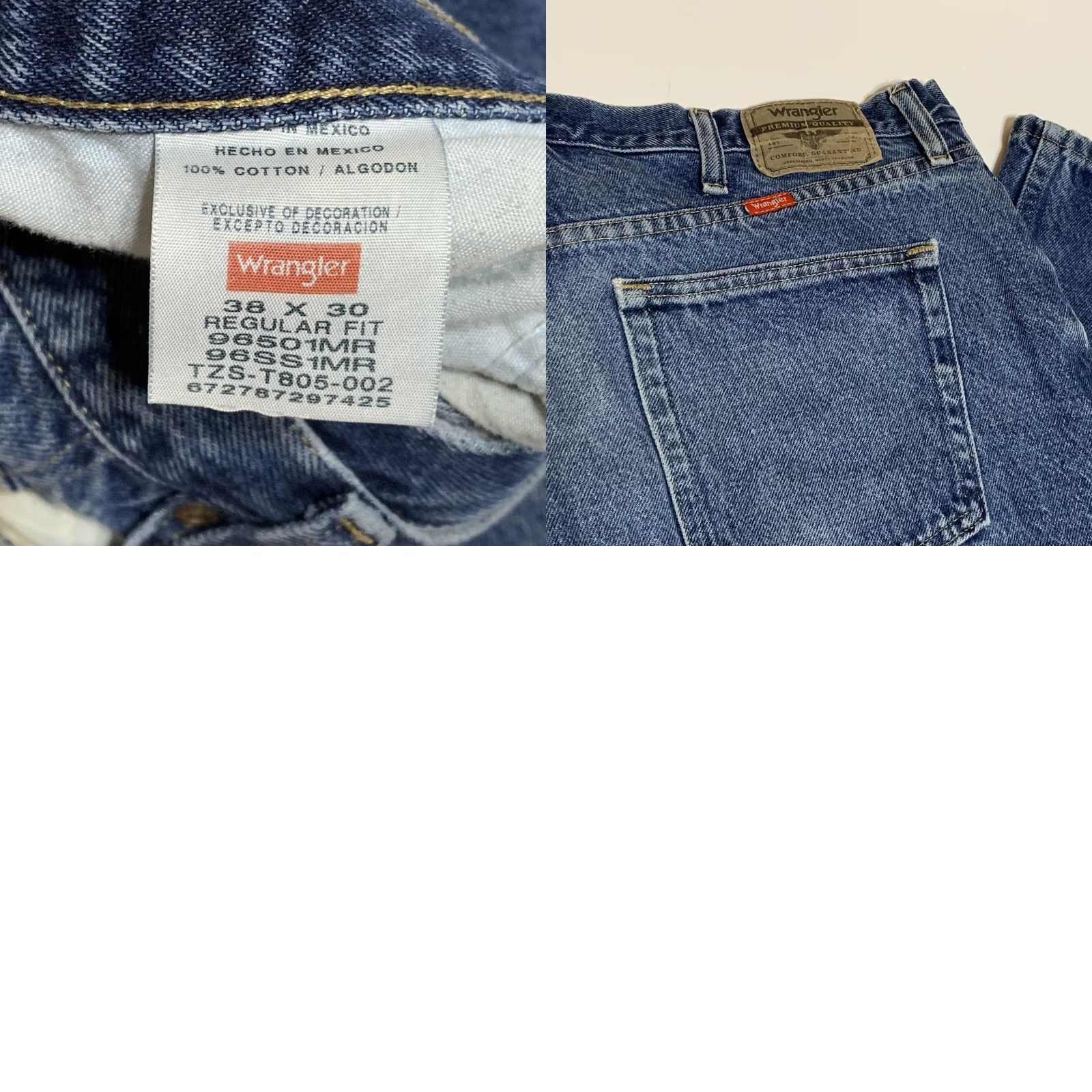 Wrangler VINTAGE (no) Wrangler Jeans? Size US 38 / EU 54 - 8 Thumbnail