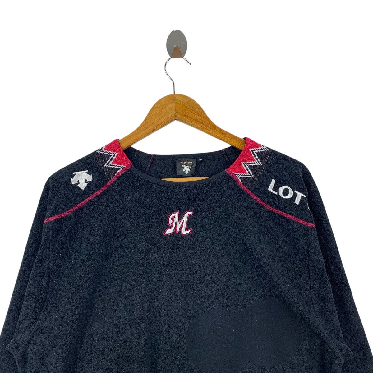 Descente DESCENTE Marine Chiba Lotte Japanese Basebal Team Sweatshirt Size US M / EU 48-50 / 2 - 3 Thumbnail