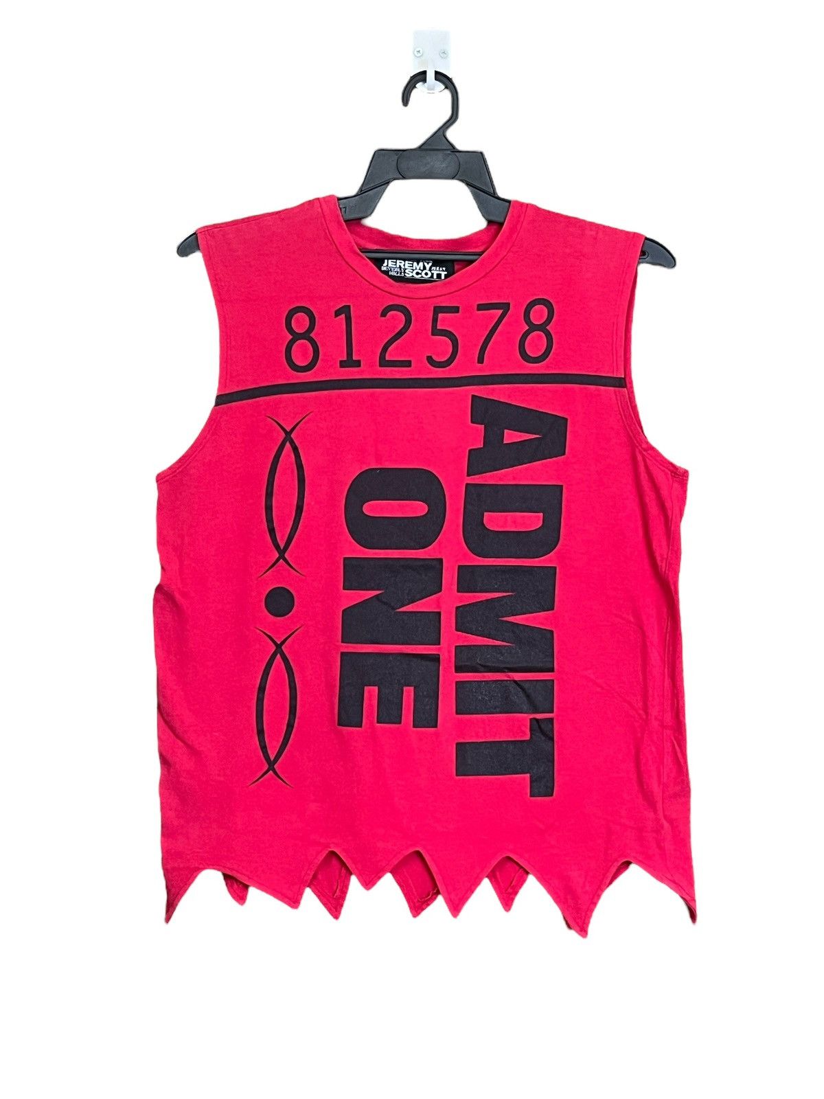 Jeremy Scott SICK💥JEREMY SCOTT BEVERLY HILLS SLEEVELESS T SHIRT Size US L / EU 52-54 / 3 - 1 Thumbnail