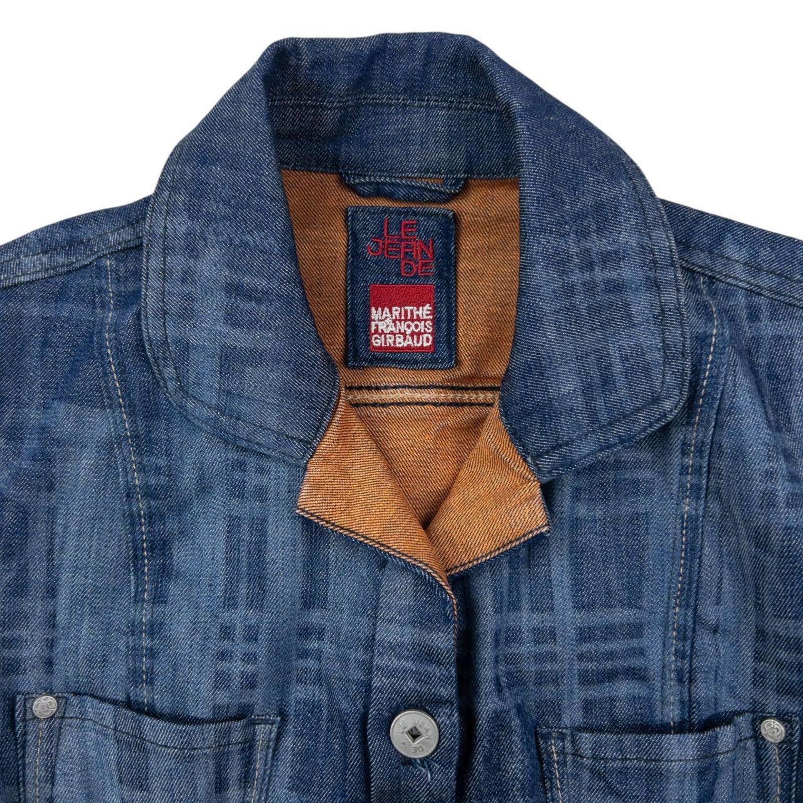 Marithe + Francois Girbaud Vintage 2000s Marithe + Francois Girbaud Denim Jacket Size M Size M / US 6-8 / IT 42-44 - 3 Thumbnail