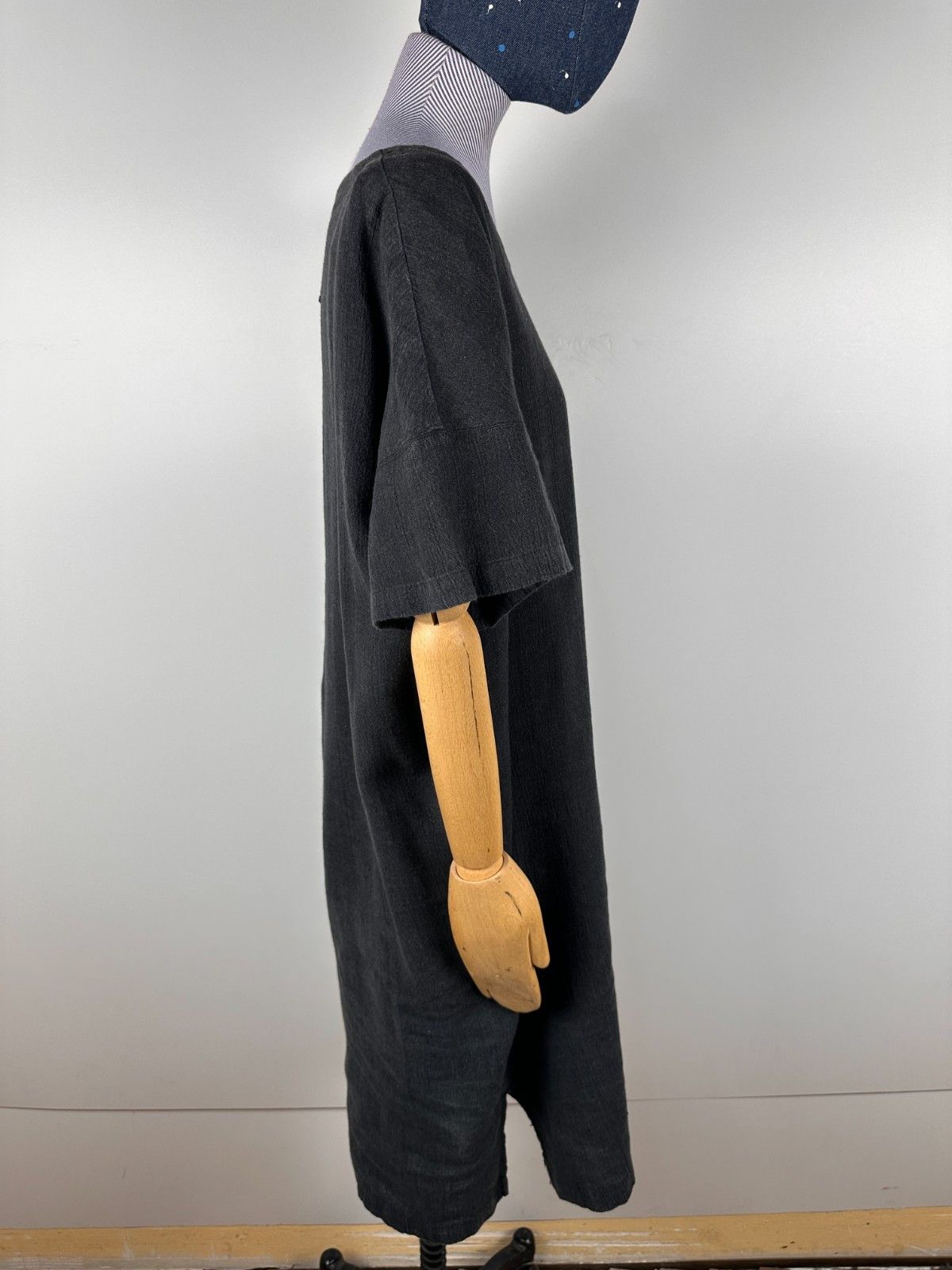 Other Poetry Light Grey Linen Shift Dress Pockets Size US12 Size XL / US 12-14 / IT 48-50 - 7 Thumbnail