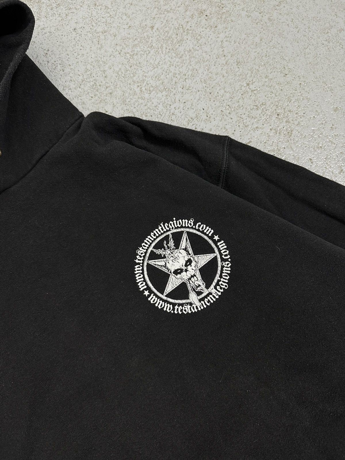Band Tees Testament 2004 Tour Hoodie Size US XL / EU 56 / 4 - 7 Thumbnail