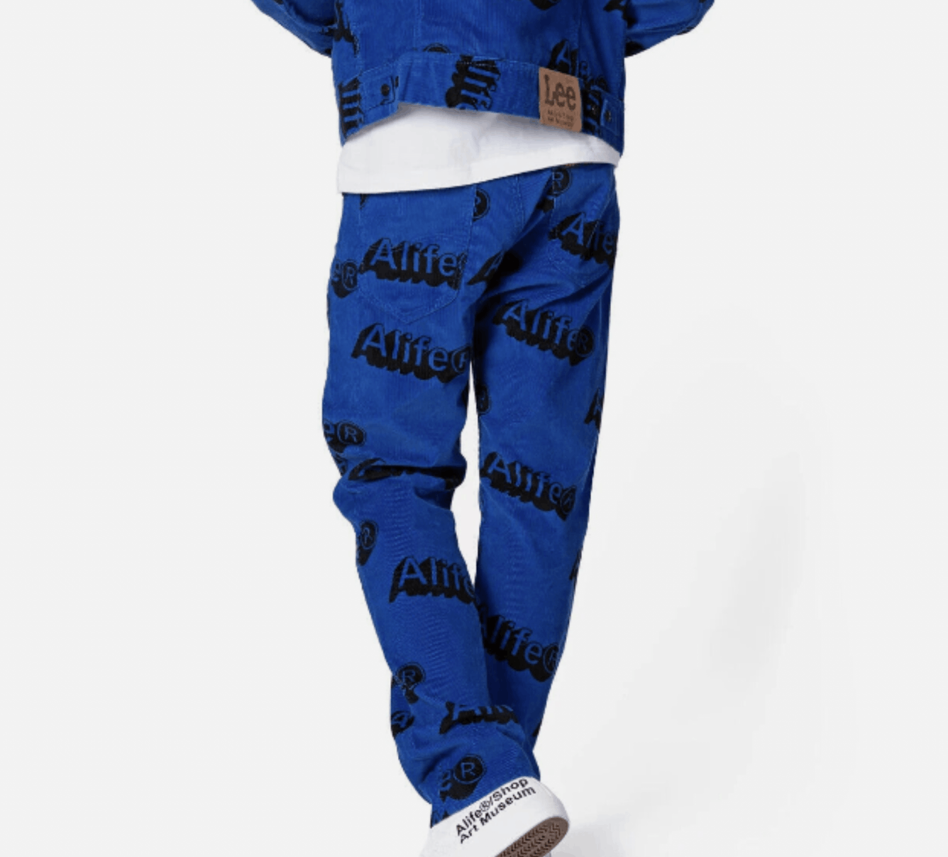 Alife × Lee ALIFE x LEE Blue Corduroy Trousers/Jacket Size US L / EU 52-54 / 3 - 1 Thumbnail