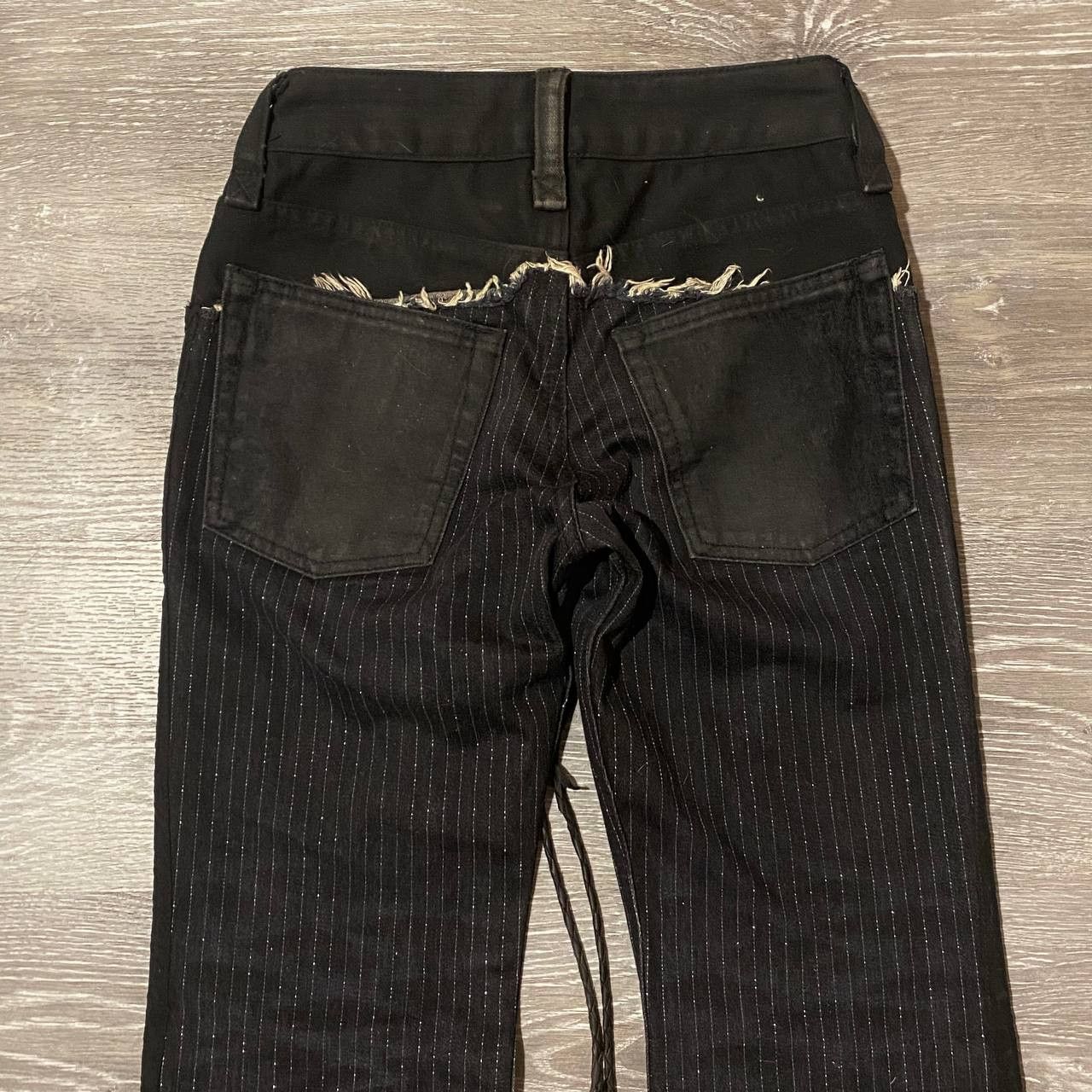 IfSixWasNine Tuxedo Sera Lace-Up Pants