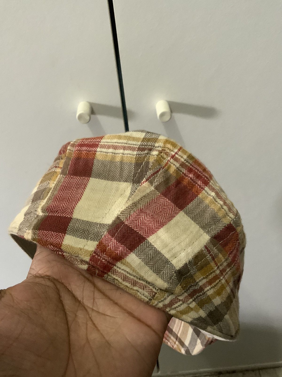 If Six Was Nine Plaid Flat Beretta Hat Size ONE SIZE - 10 Thumbnail