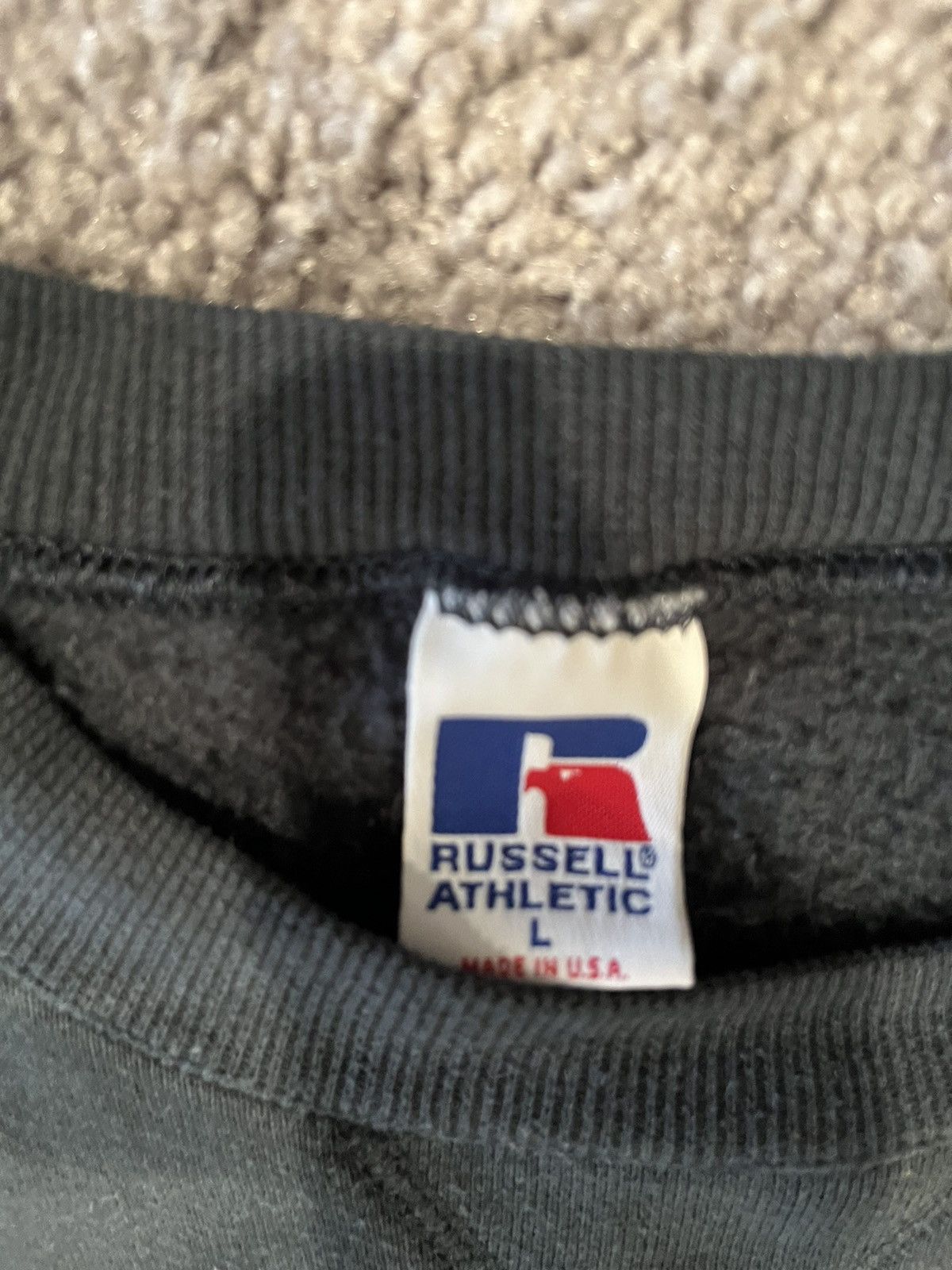 Vintage Russell Athletic Men's Sweatshirt Size US M / EU 48-50 / 2 - 2 Thumbnail