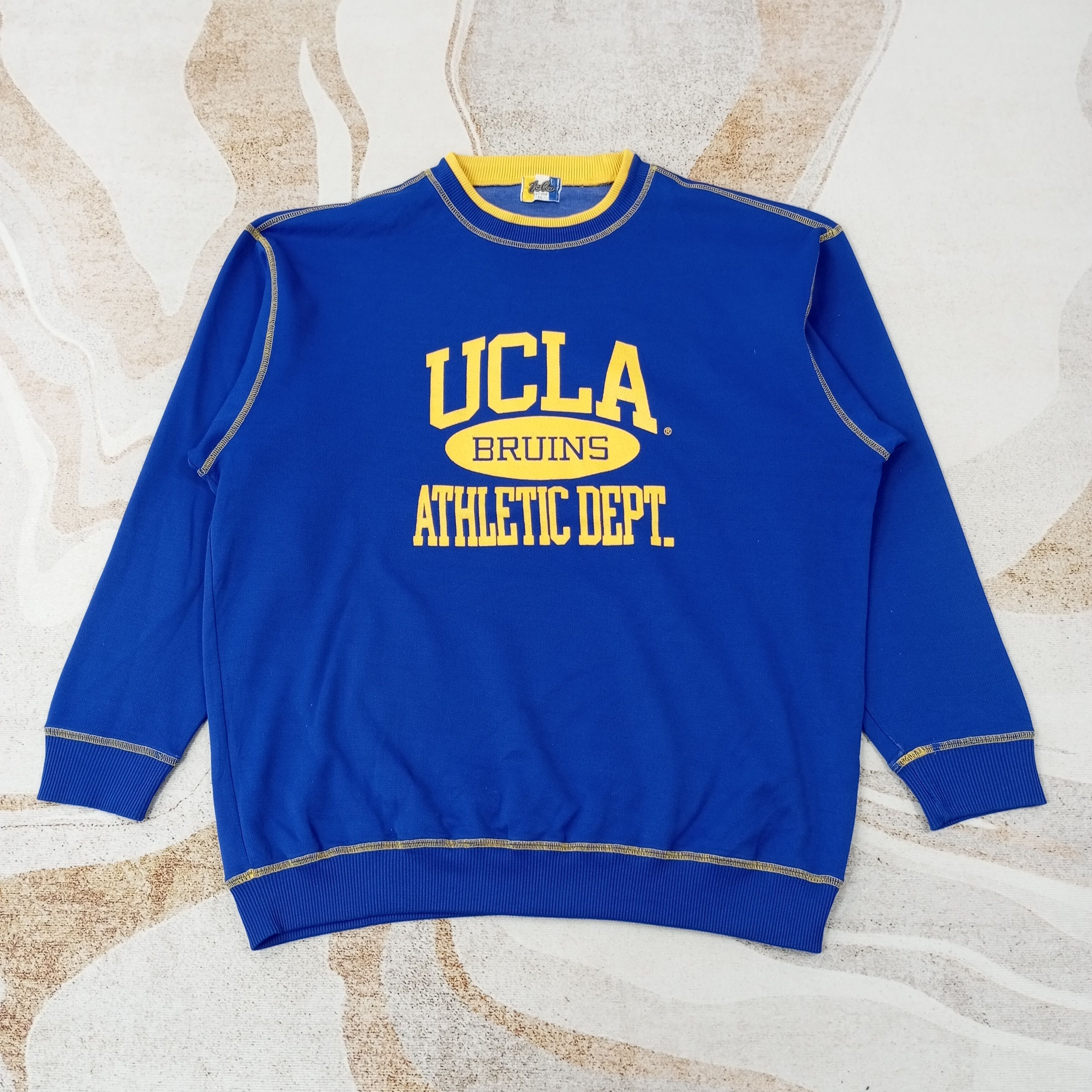 Vintage UCLA Bruins University Collage Style Sweatshirt c238n9 Size US L / EU 52-54 / 3 - 1 Thumbnail