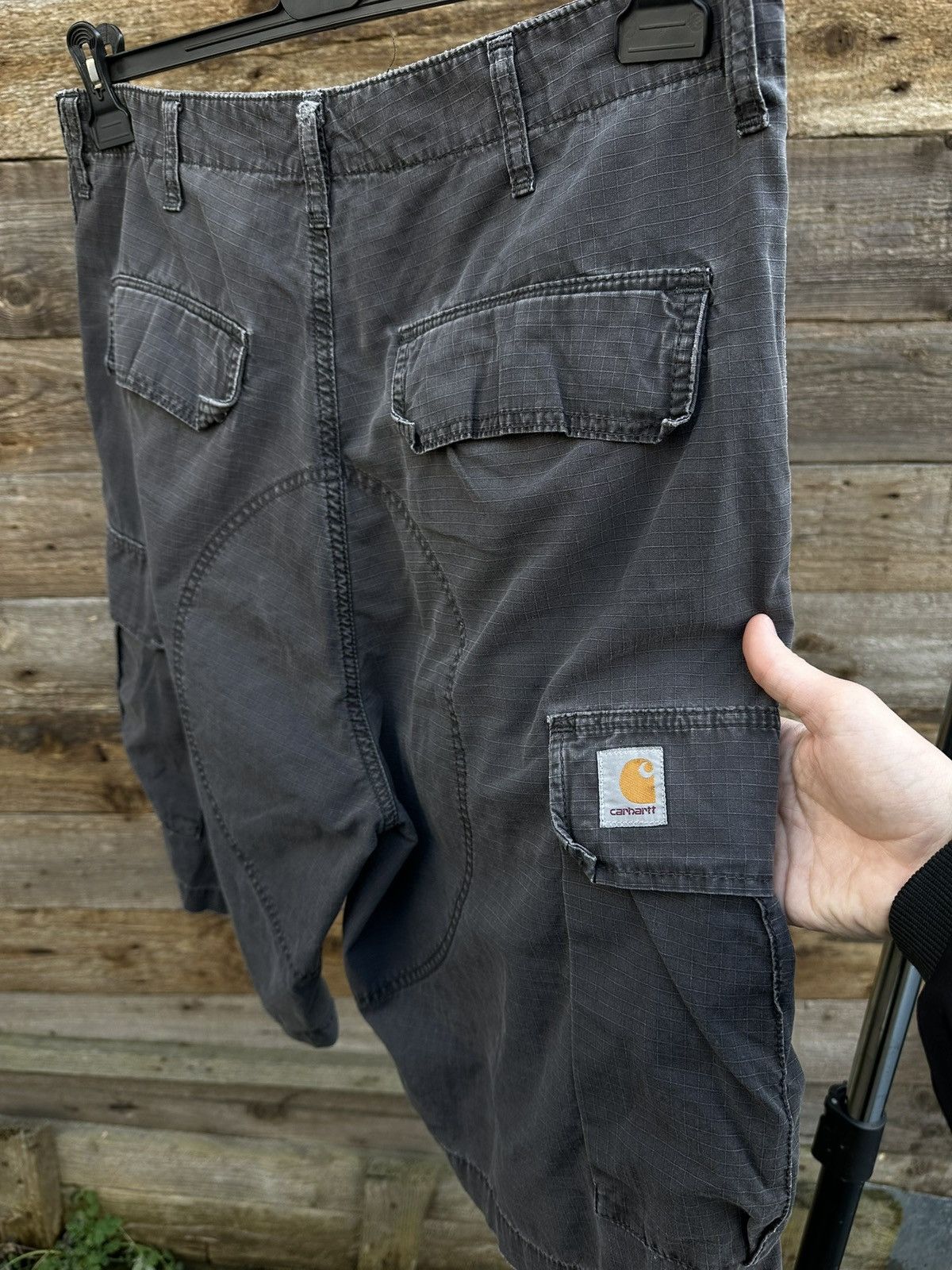 Carhartt × Vintage Vintage Carhartt Cargo Shorts Streetwear Y2k Size US 36 / EU 52 - 2 Thumbnail