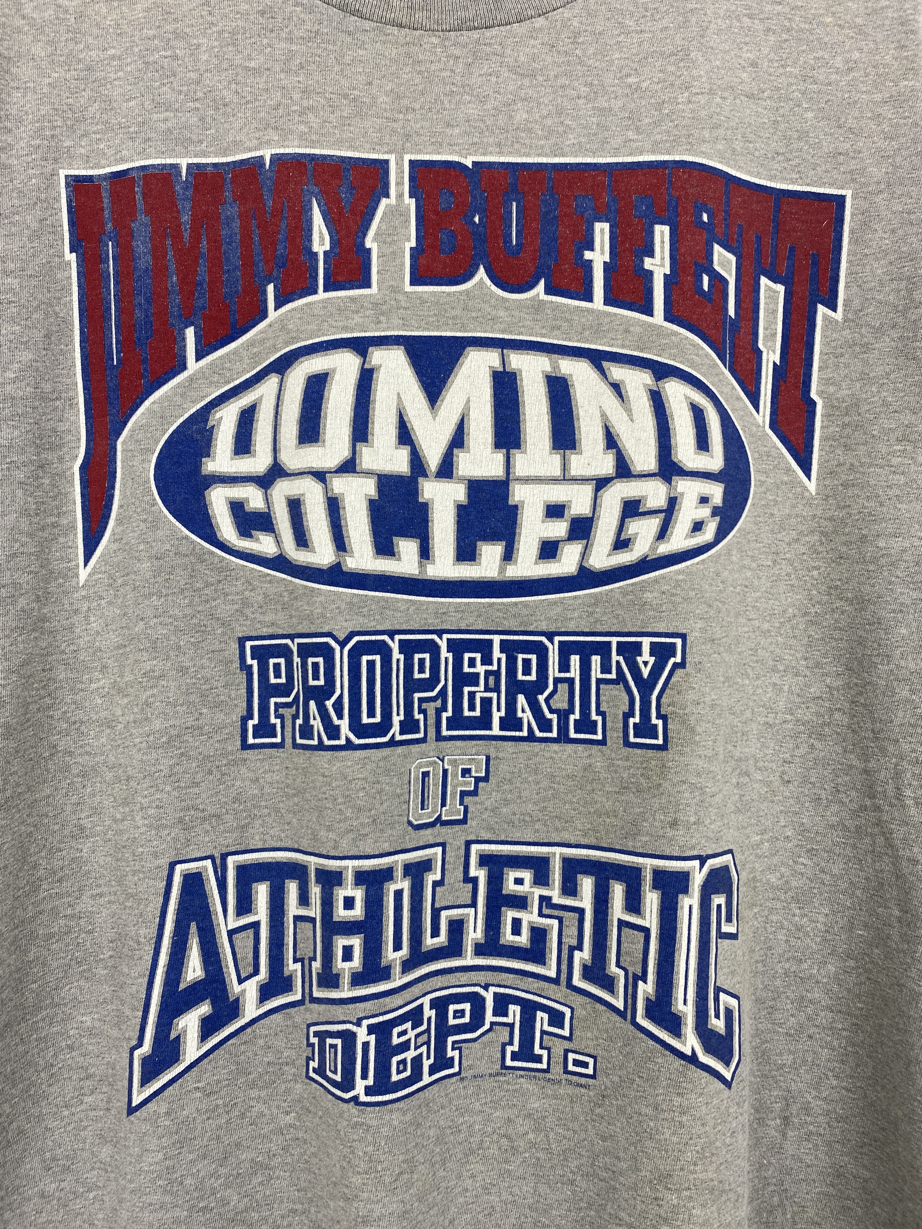 Vintage Vintage 90s Jimmy Buffet Landsharks Tour 1995 Tee TA0601 Size US L / EU 52-54 / 3 - 5 Thumbnail