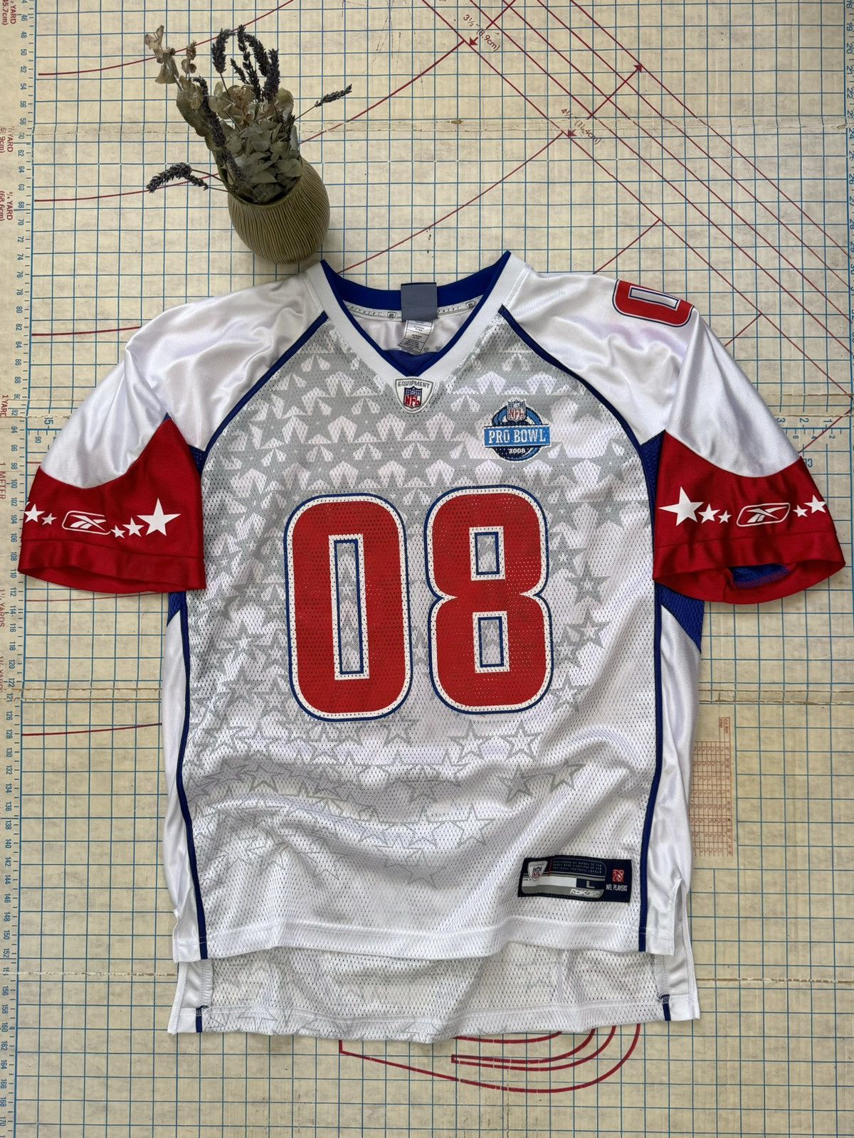 NFL × Reebok Reebok NFL Pro Bowl 2008 Jersey White Size Large Size US L / EU 52-54 / 3 - 2 Thumbnail