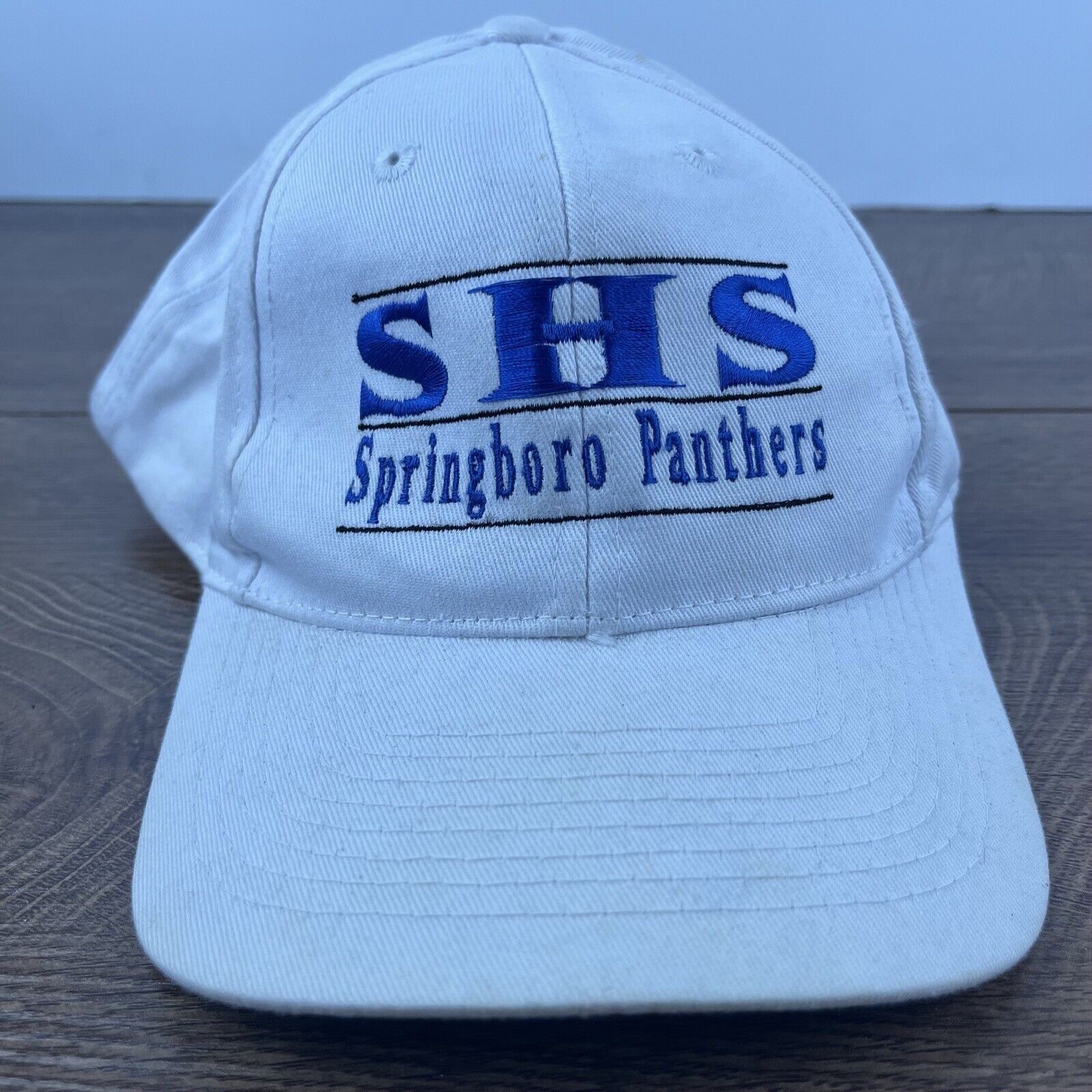 Other Springboro Panthers Hat SHS Panther White Cap Hat Adjustable Size ONE SIZE - 1 Thumbnail