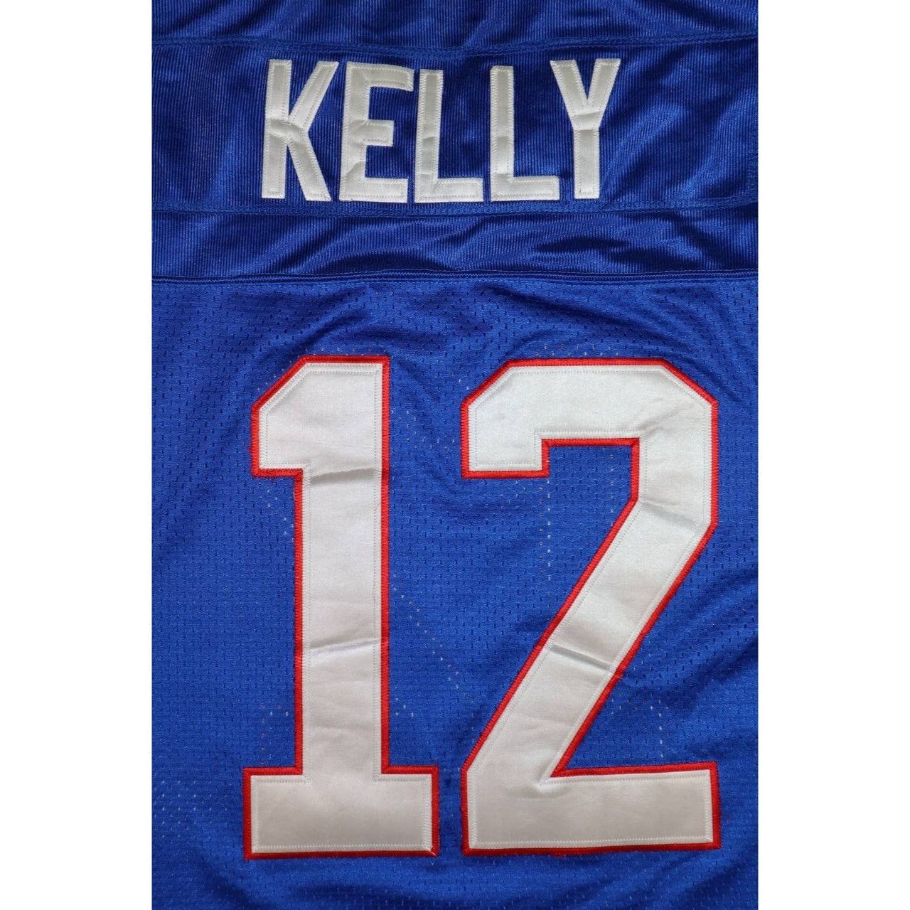 Mitchell & Ness Jim Kelly #12 Mitchell & Ness Buffalo Bills Men's Throwback Size US M / EU 48-50 / 2 - 5 Thumbnail