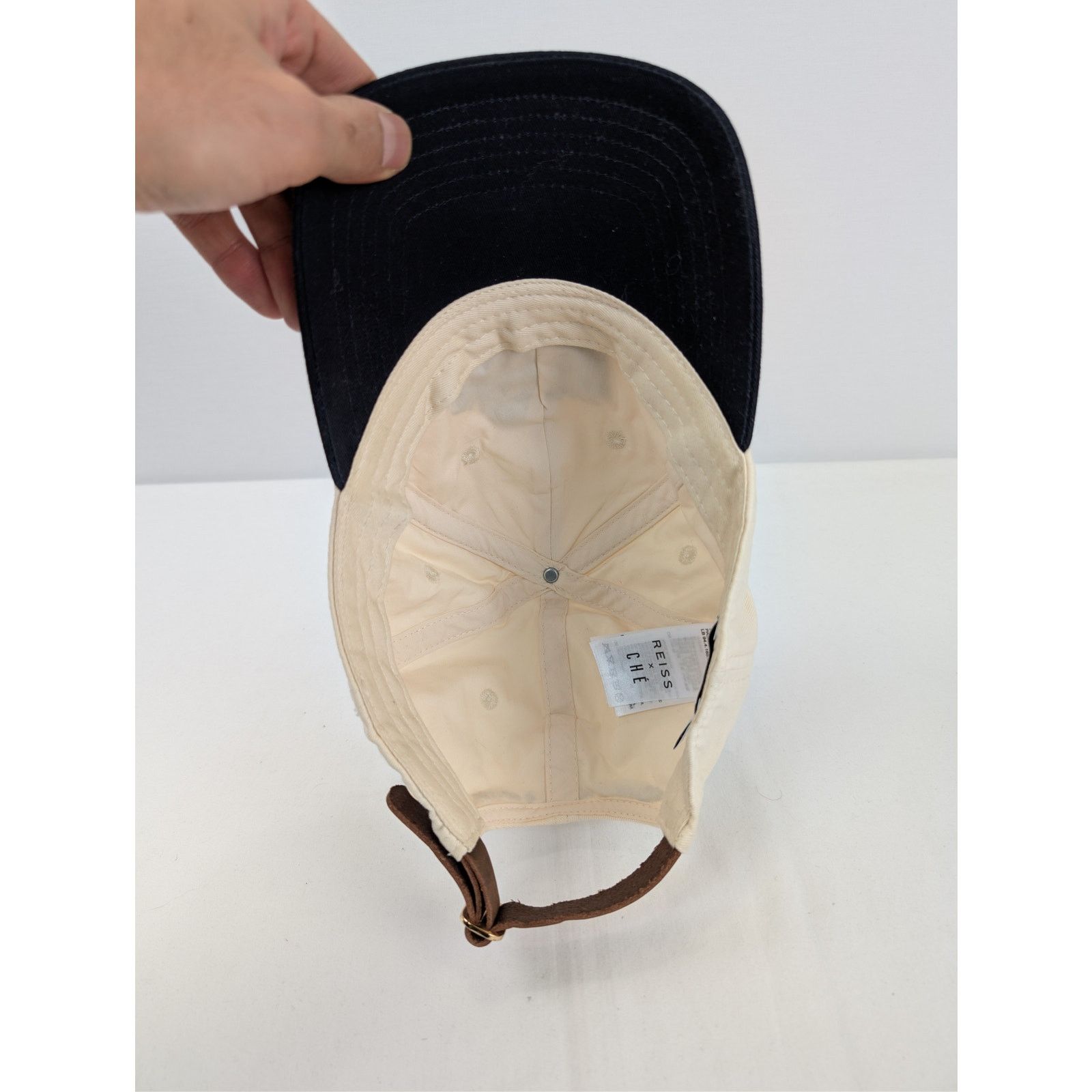 Reiss o1rshd1 CC20 Size: OS / Baseball Cap / hat in White/Blue Size ONE SIZE - 10 Thumbnail