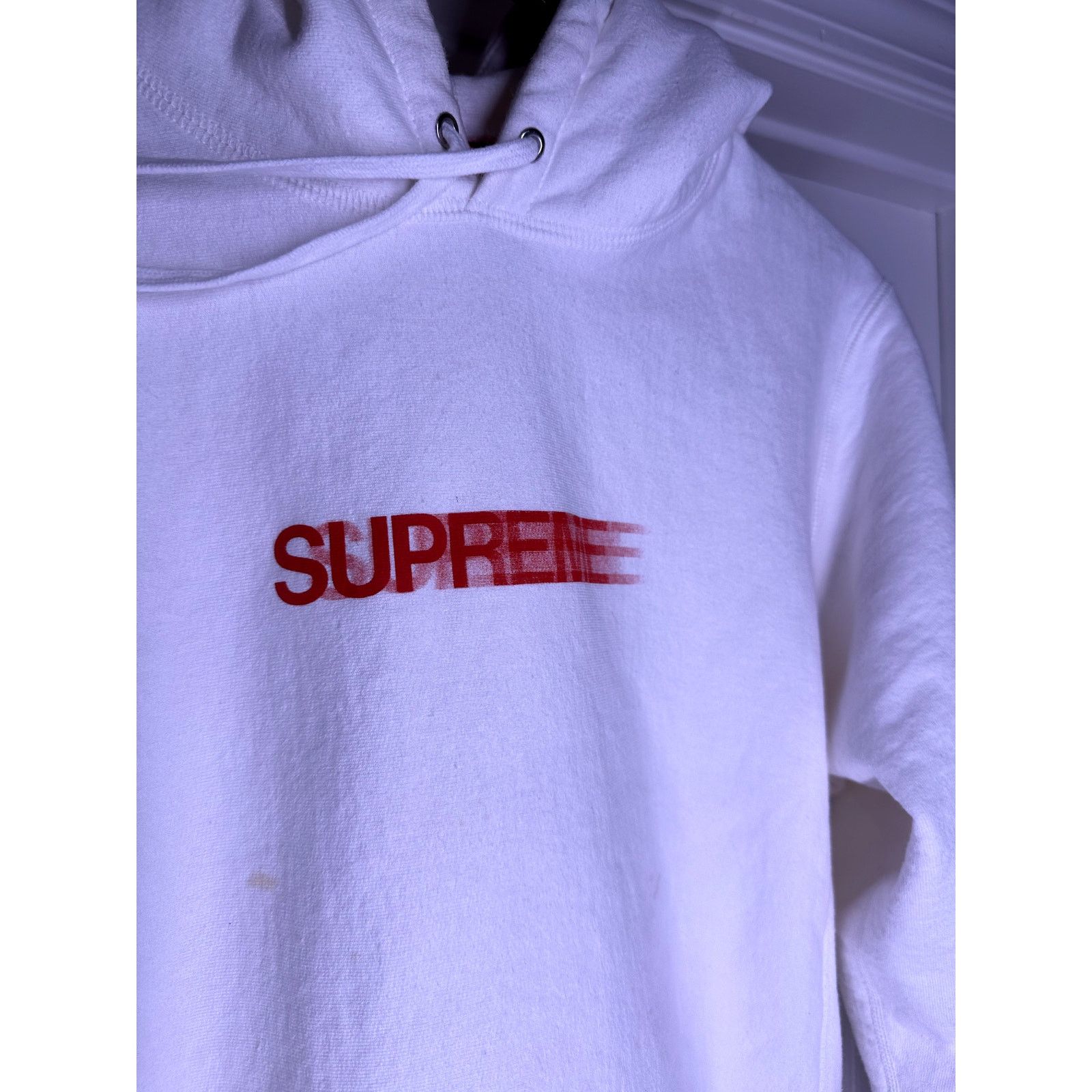 Supreme Supreme Motion Logo Hooded Sweatshirt SS20 Medium White Size US M / EU 48-50 / 2 - 3 Thumbnail