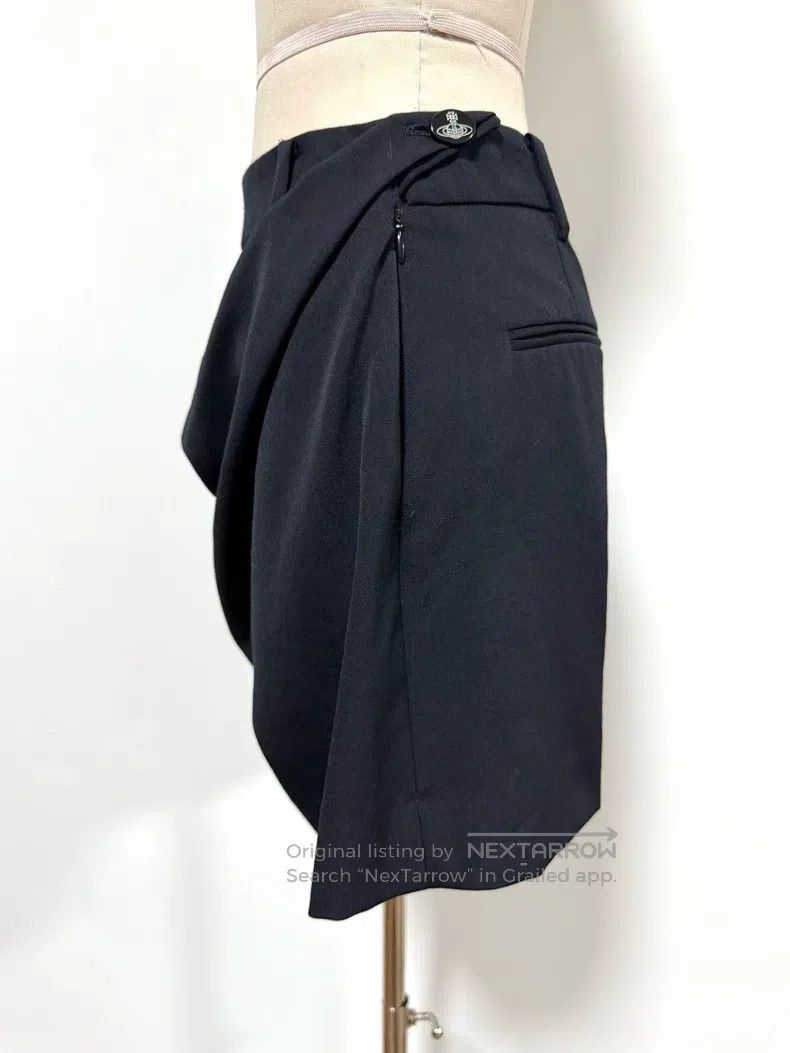 Vivienne Westwood Vivienne Westwood size 1 Black Saturn Pleated Skirt Pants Size 26" / US 2 / IT 38 - 2 Thumbnail