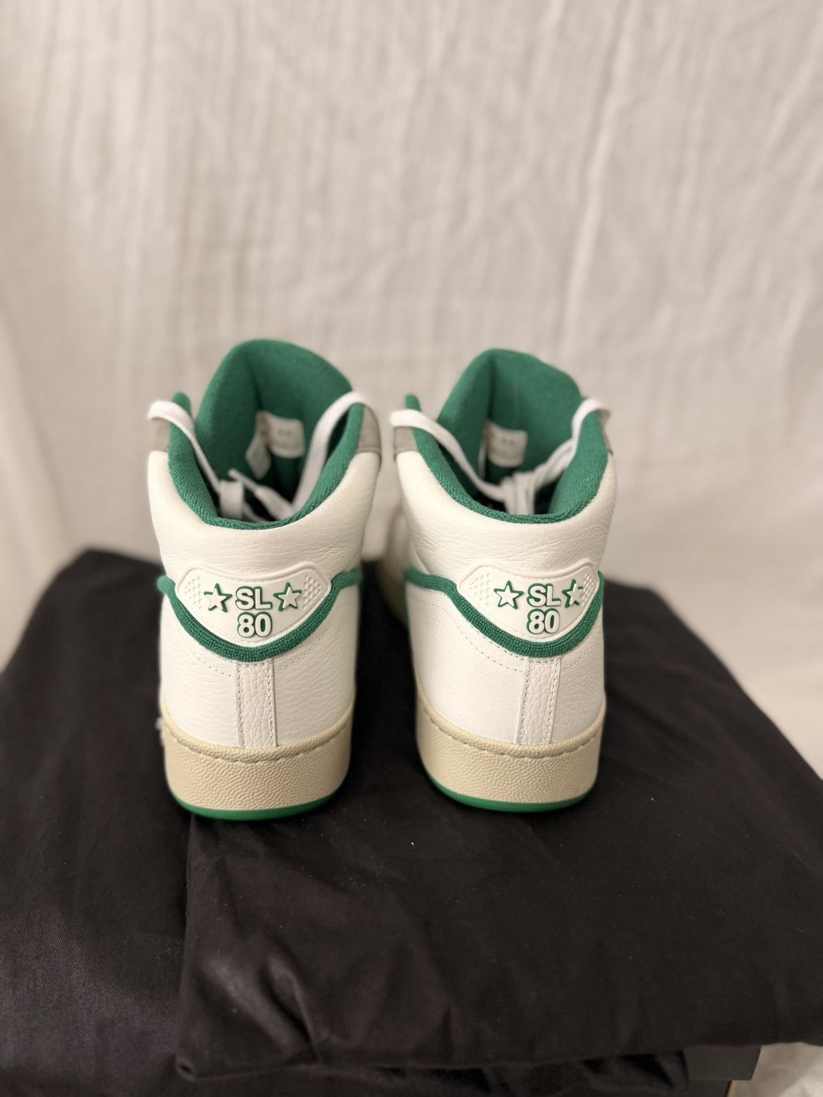 Yves Saint Laurent Saint Laurent SL 80 High Top Lace Up Sneakers Size US 11 / EU 44 - 4 Thumbnail