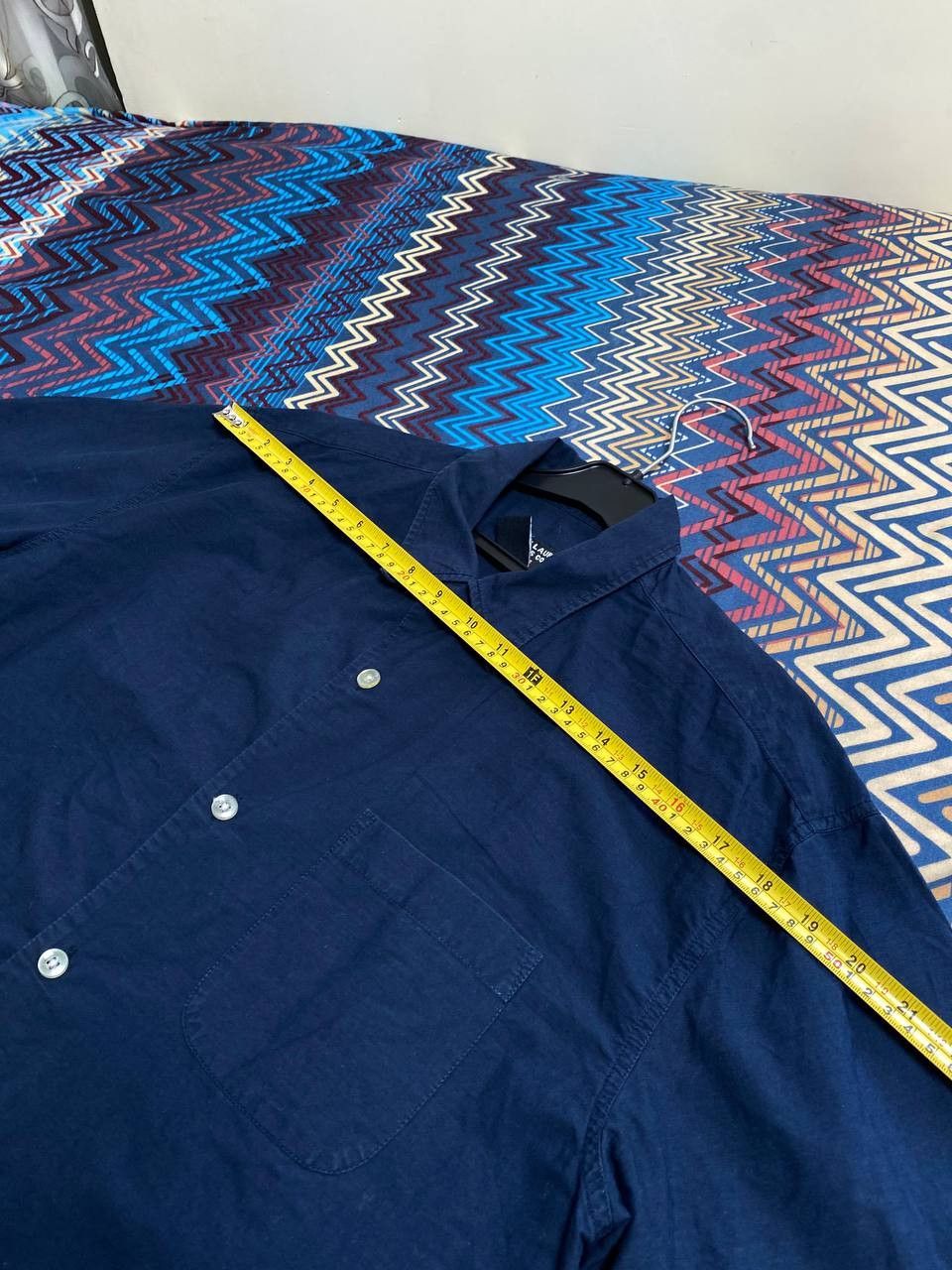 Ralph Lauren Vintage Y2K shirt Ralph Lauren blue print streetwear Size US M / EU 48-50 / 2 - 8 Thumbnail