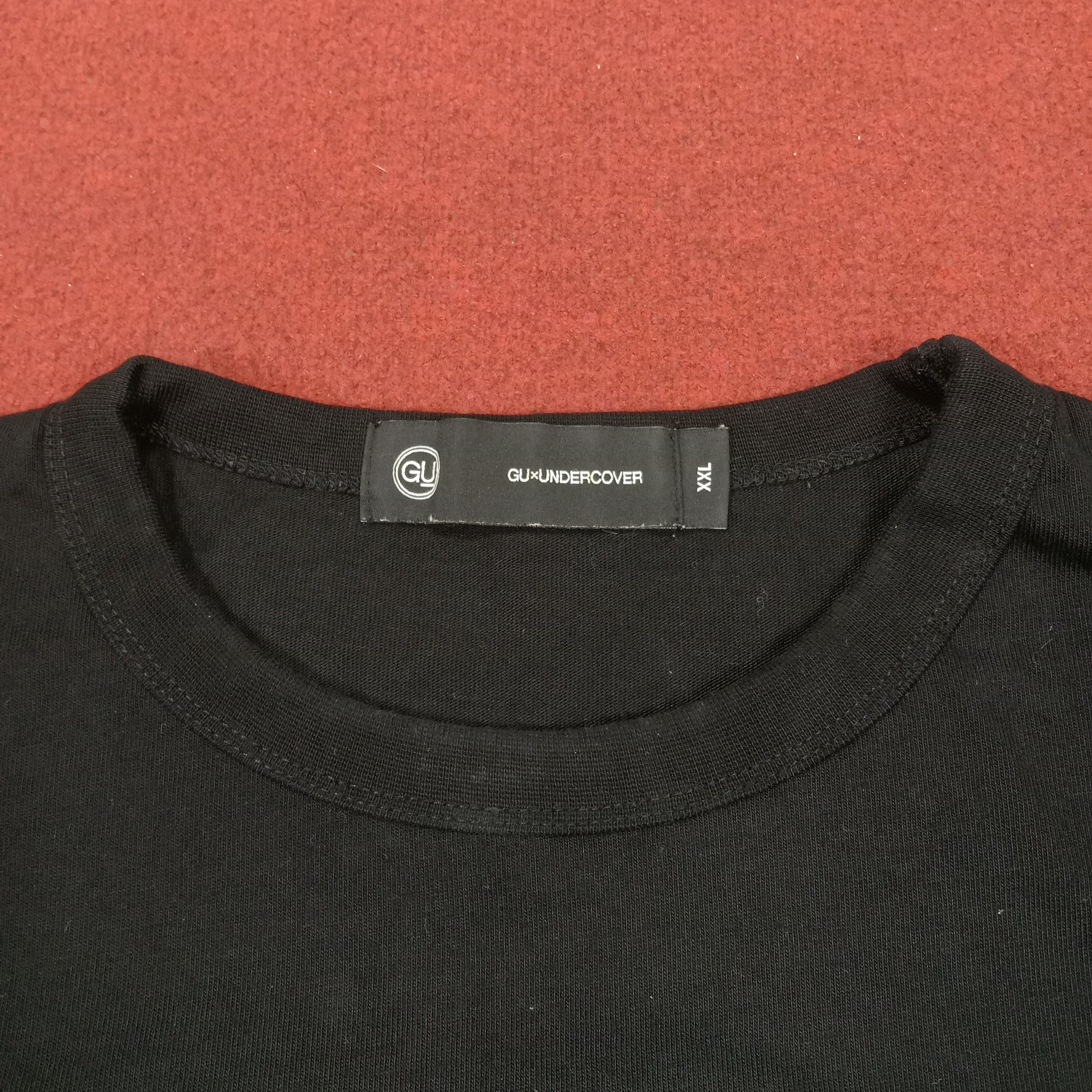 GU × Undercover × Vintage Gu X Undercover Japanese Brand Streetwear Tshirt Size US XXL / EU 58 / 5 - 5 Thumbnail