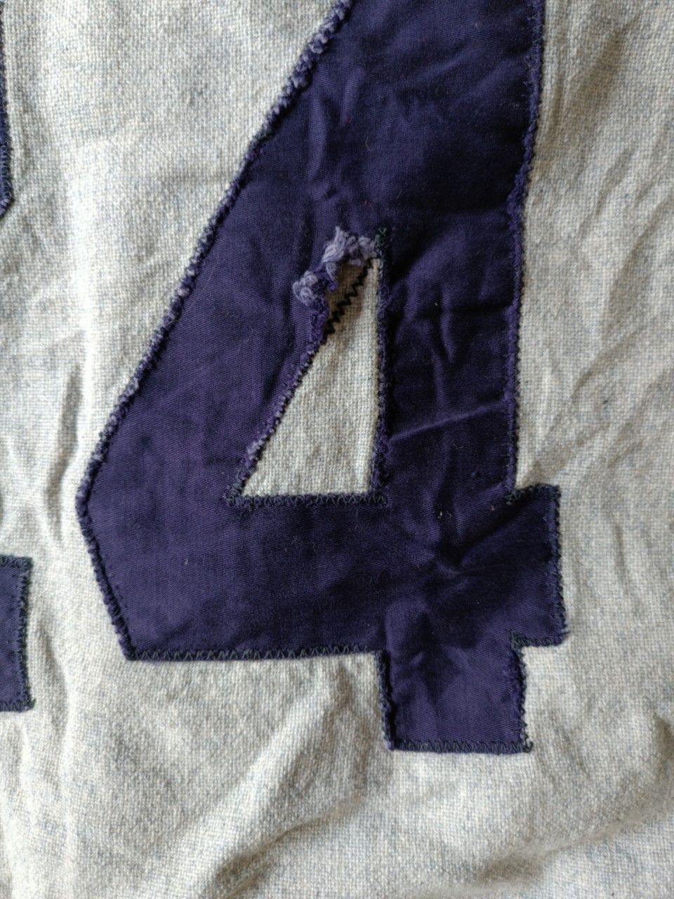 Wilson Vintage 1960s Wilson Wool Baseball Sports Athletic Shirt. Size US L / EU 52-54 / 3 - 8 Thumbnail