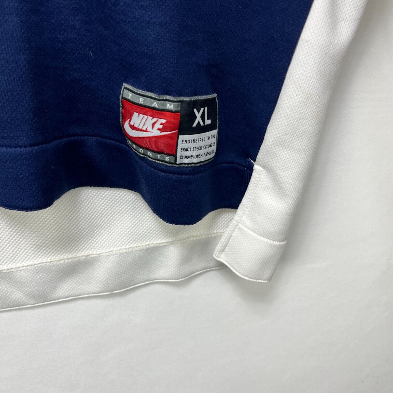 Nike × Vintage Vintage 90s Nike Syracuse Orangemen University Mesh XL Size US XL / EU 56 / 4 - 5 Thumbnail
