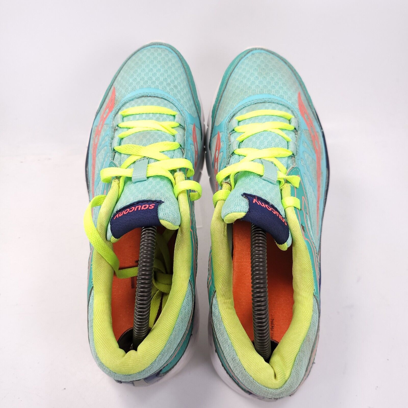 Saucony Saucony Velocity RN Shoe Women Size 9.5 S15265-1 Blue Yellow Size US 9.5 / IT 39.5 - 4 Thumbnail