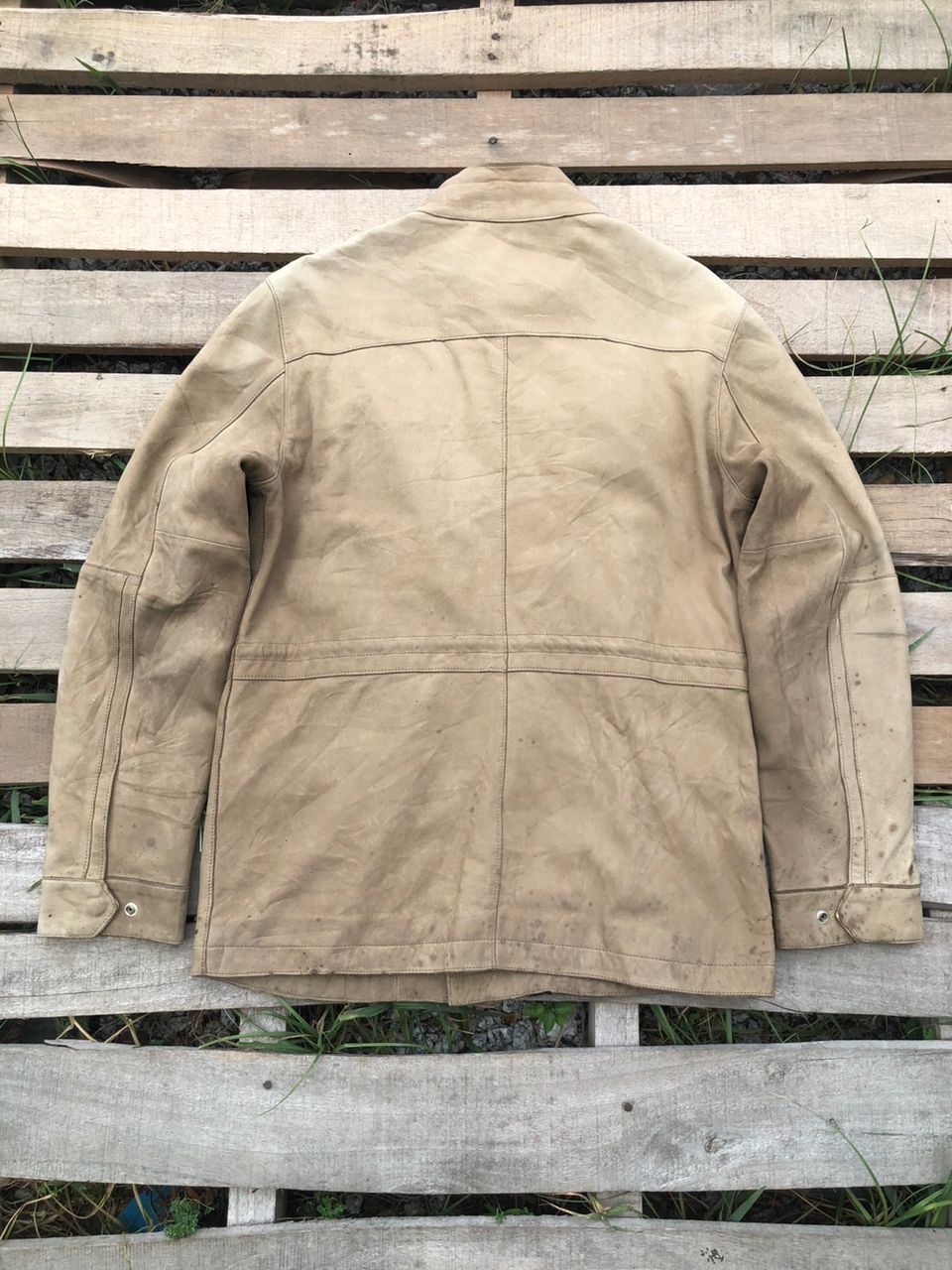 Leather Vintage Visaruno Leather Jacket Size US M / EU 48-50 / 2 - 2 Thumbnail