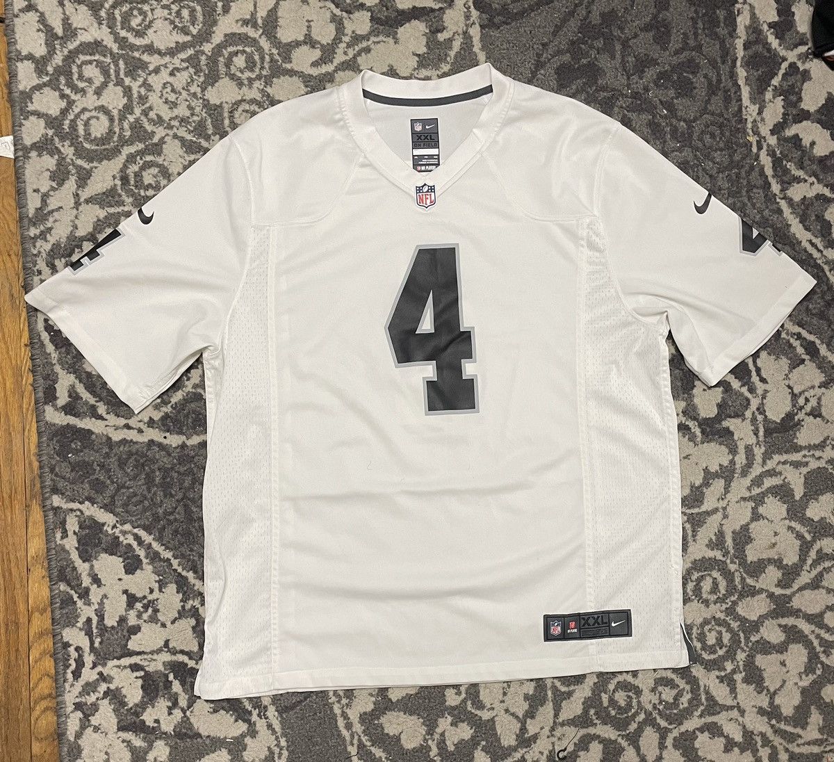 NFL × Nike Derek Carr Jersey 2XL Size US XXL / EU 58 / 5 - 1 Thumbnail