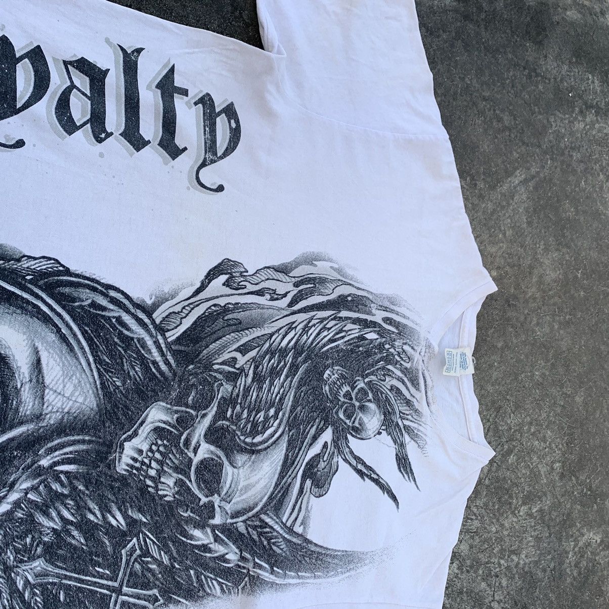 Other grunge tee shirt affliction/tapout core Size US XL / EU 56 / 4 - 4 Thumbnail