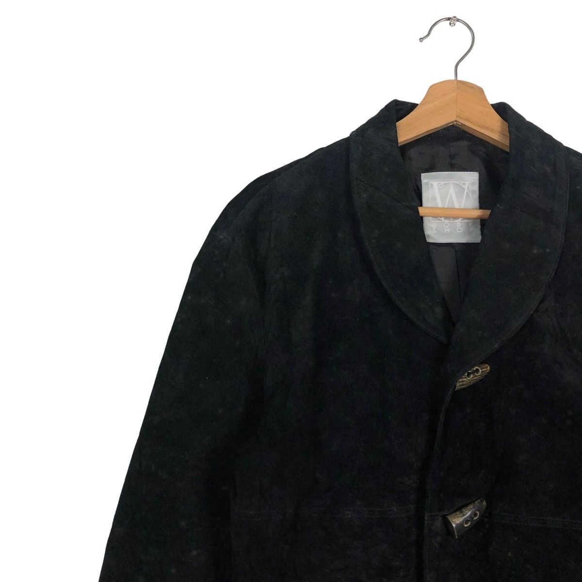 Yohji Yamamoto 🔥ARCHIEVE PIG SKINS GENUINE LEATHER JACKET WORK SHOP JAPAN Size US S / EU 44-46 / 1 - 5 Thumbnail