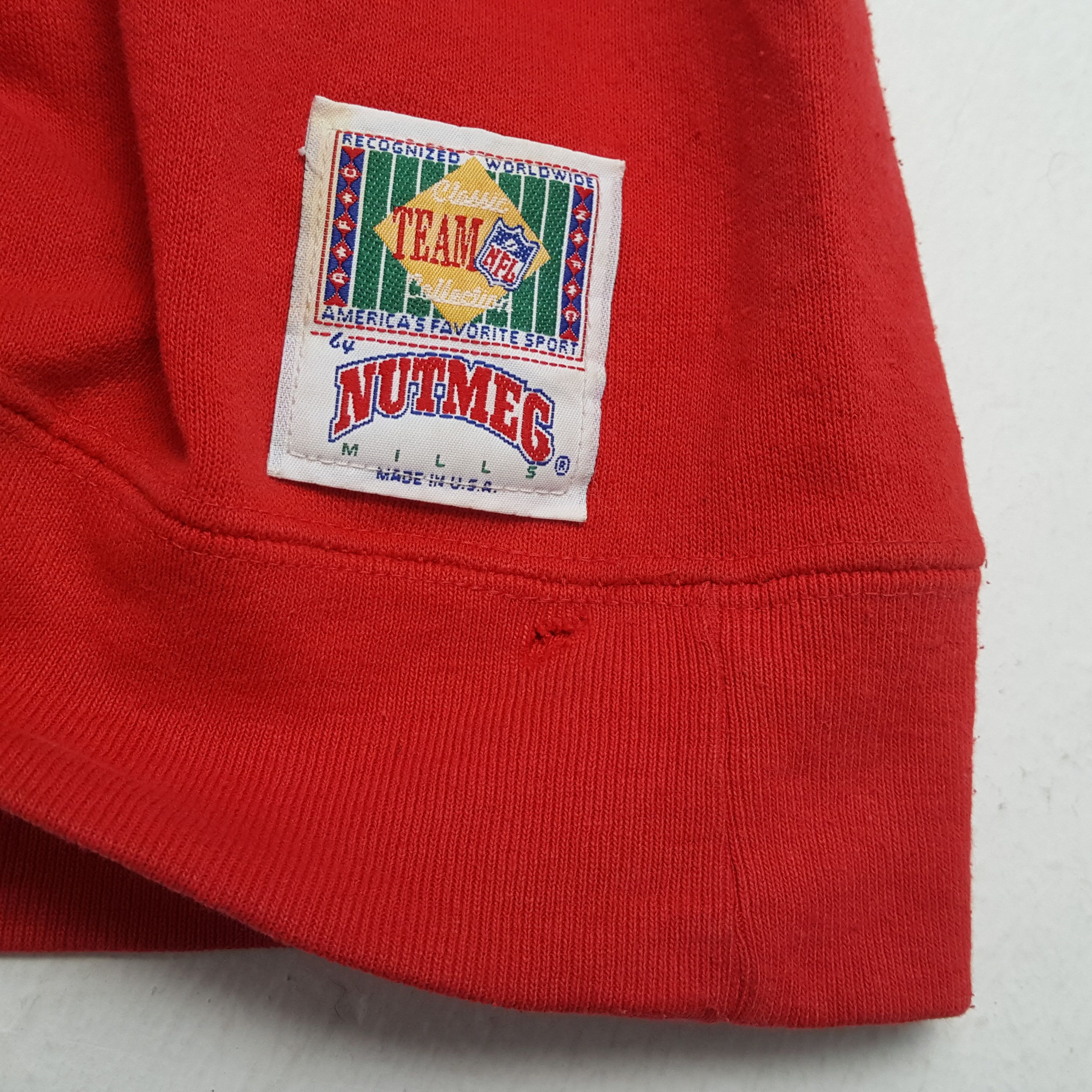 NFL × Nutmeg × Vintage NFL SAN FRANCISCO 49ERS Football Team Nutmeg Sweatshirt Size US M / EU 48-50 / 2 - 6 Thumbnail