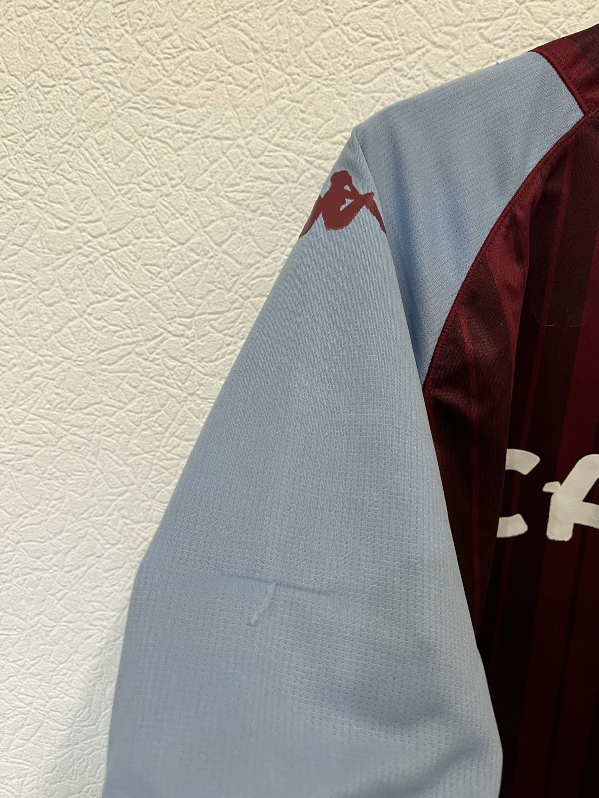 Kappa Kappa Aston Villa 2021/2022 Home Kit Soccer Jersey Football Size US L / EU 52-54 / 3 - 4 Thumbnail