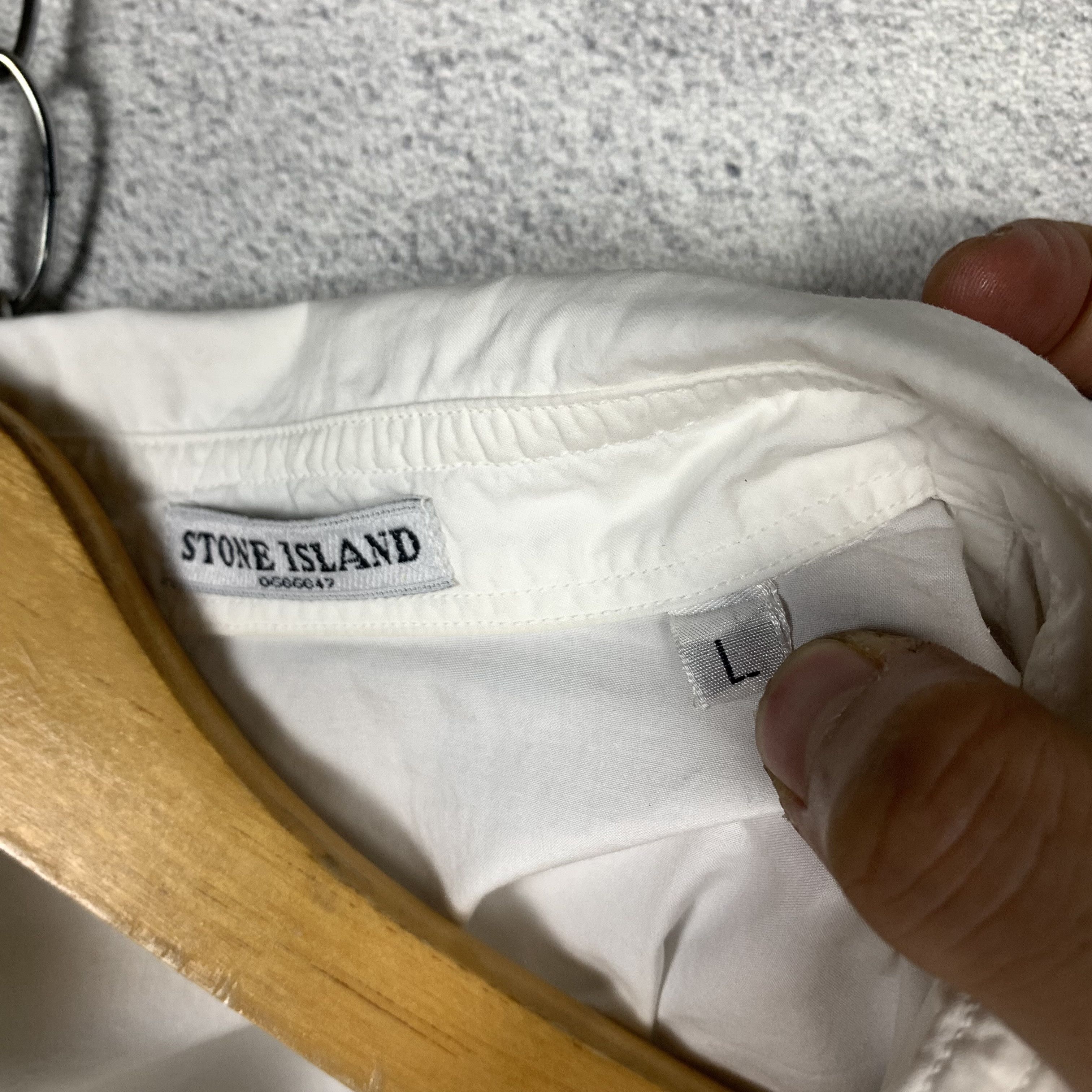 Stone Island Stone Island SS2005 Shirt Size US L / EU 52-54 / 3 - 6 Thumbnail