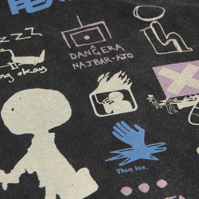 Japanese Brand Japanese Cartoon Radiohead Hoodie Washed Size US XXL / EU 58 / 5 - 5 Thumbnail