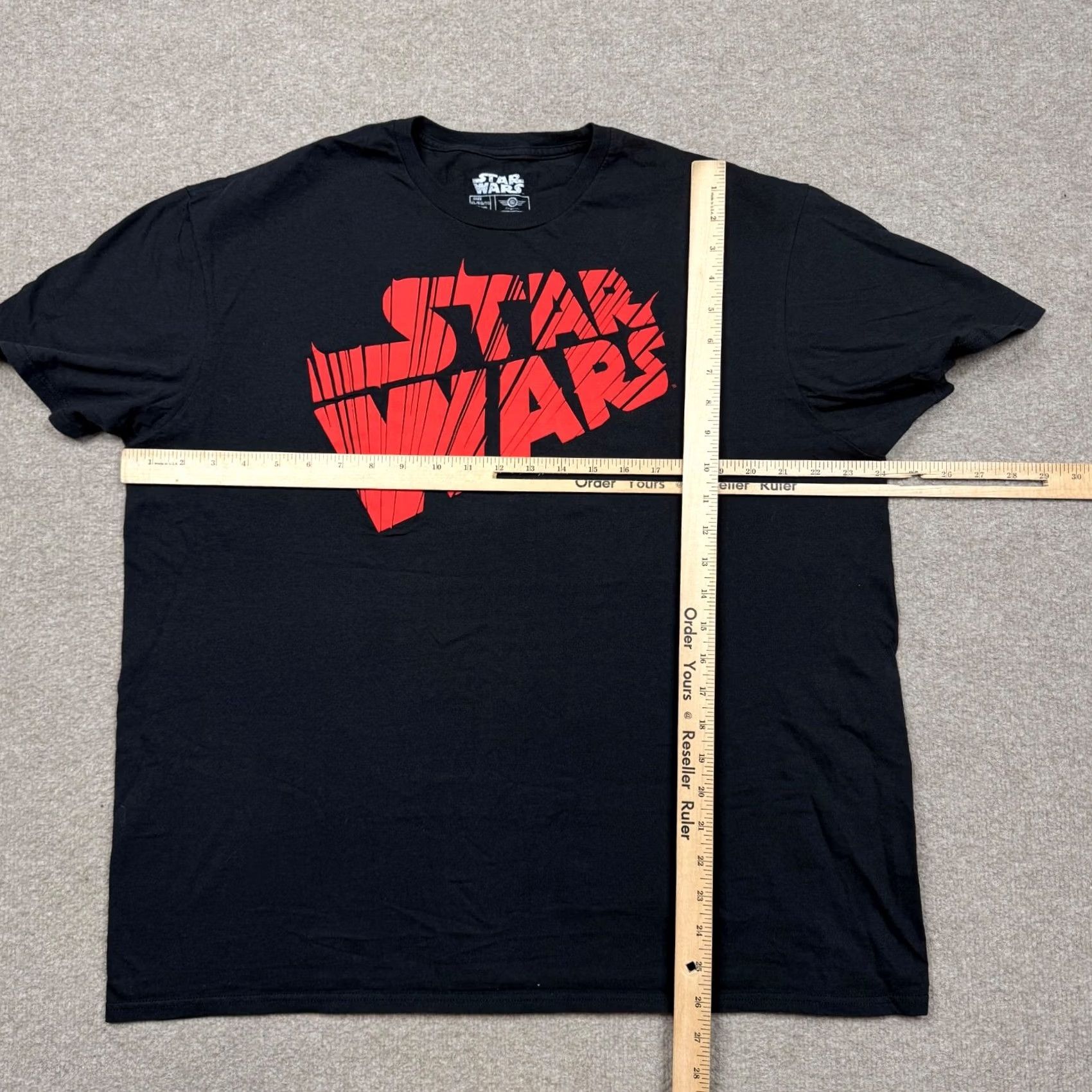 Mad Engine Star Wars Mens Shirt Black XL Short Sleeve Crew Neck Movie Tee Mad Engine Causal Size US XL / EU 56 / 4 - 5 Thumbnail