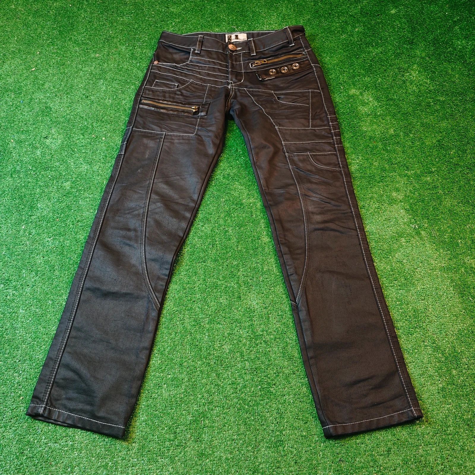 Other Kosmo Lupo Jeans Mens 32 black straight y2k drip Size US 32 / EU 48 - 2 Thumbnail
