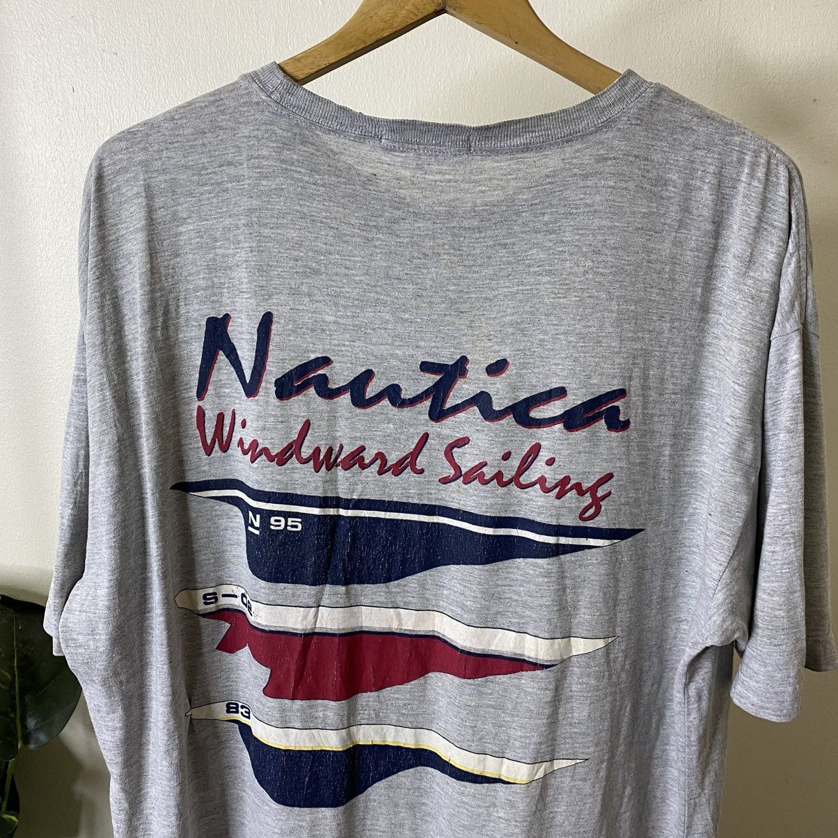 Nautica Vintage 2000s Nautica Windward Sailing T Shirt Size US XL / EU 56 / 4 - 2 Thumbnail